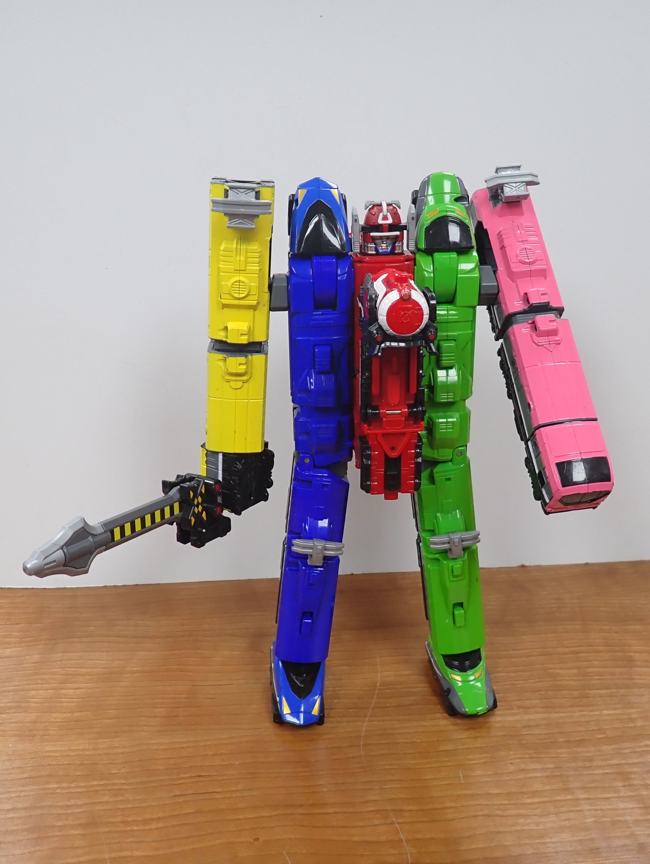 Bandai: Power Rangers Train Force - Deluxe Ressha Gattai ToQ-Oh (Loose)