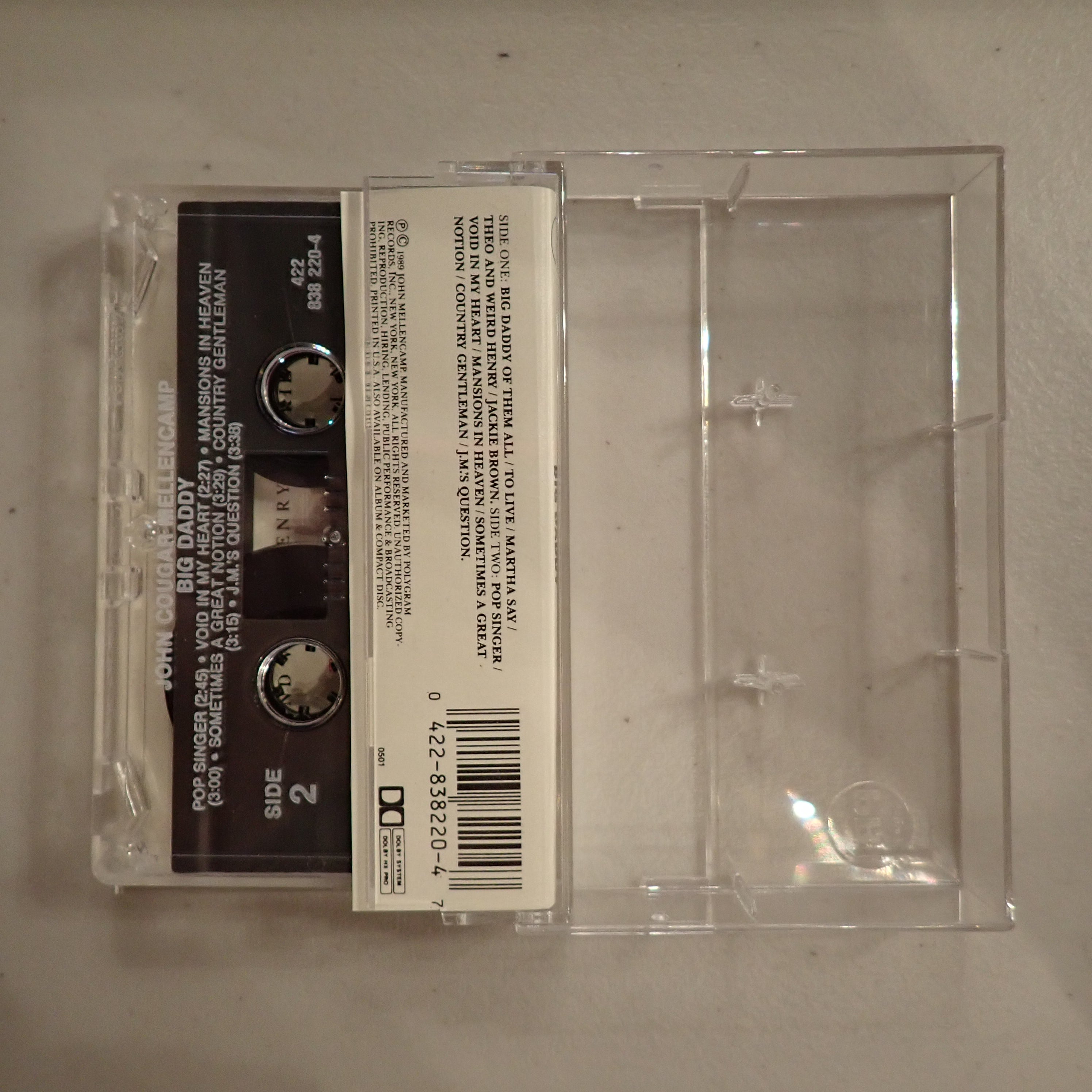 John Cougar Mellencamp - Big Daddy