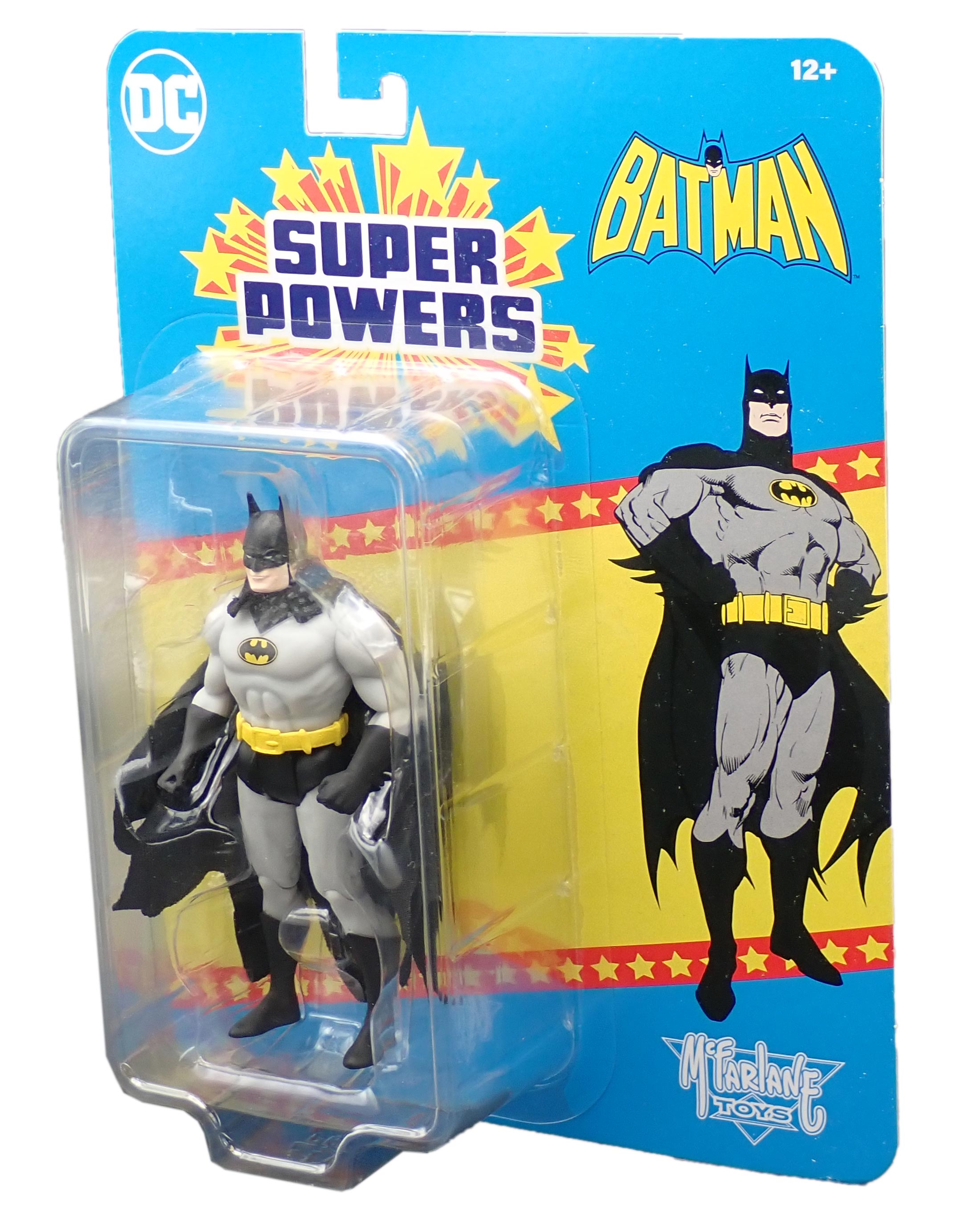 Batman (Black and Gray) - DC Super Powers Retro Figure
