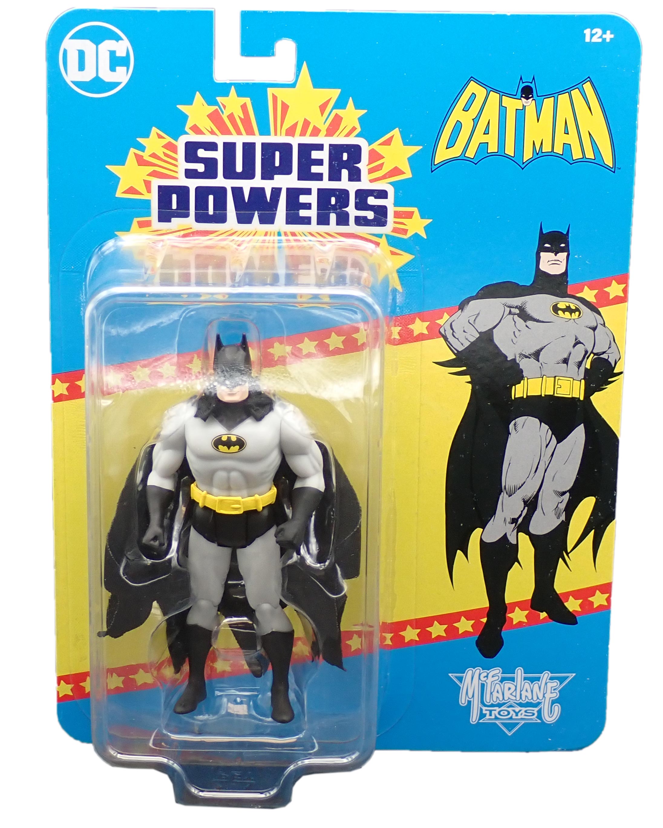 Batman (Black and Gray) - DC Super Powers Retro Figure