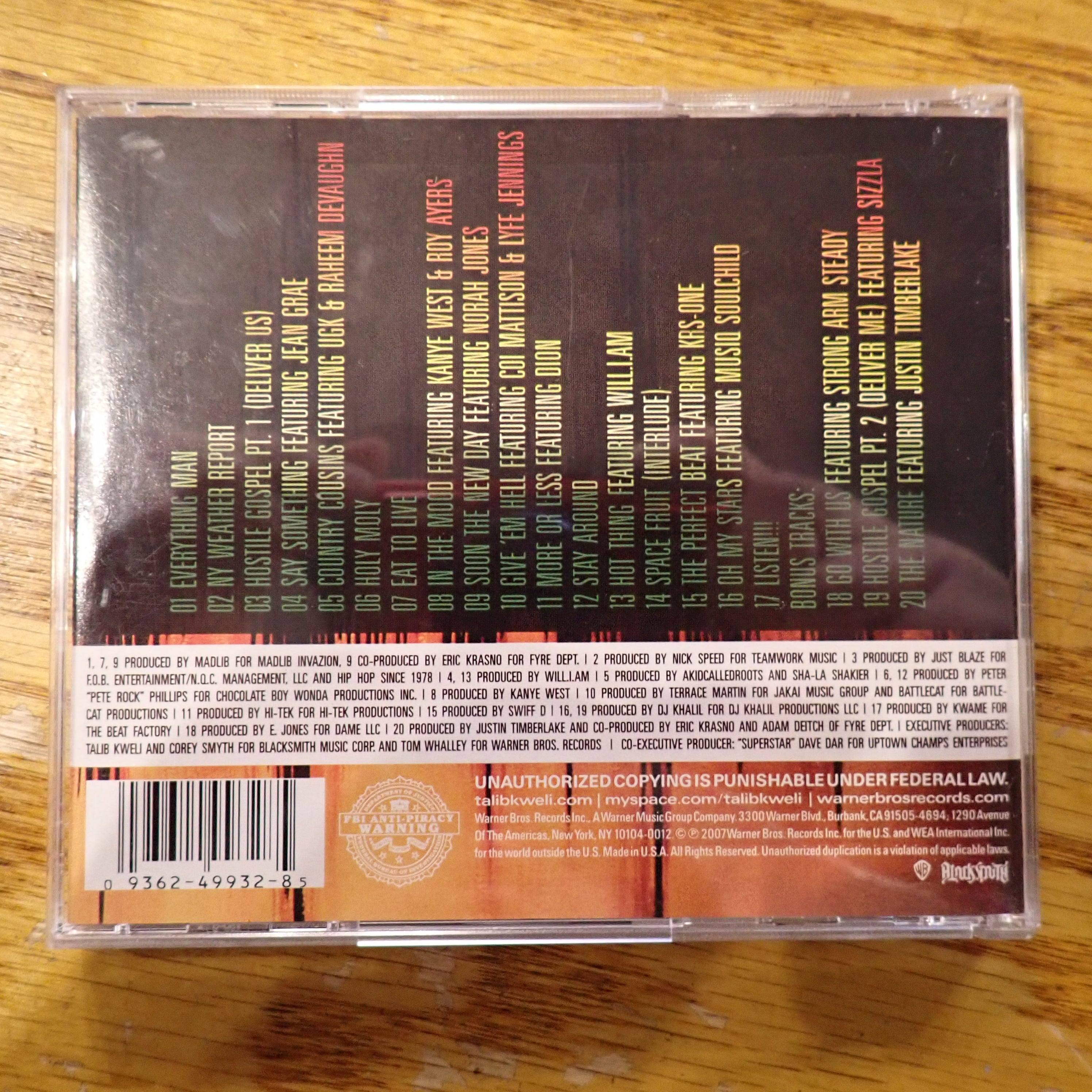 Talib Kweli - Eardrum