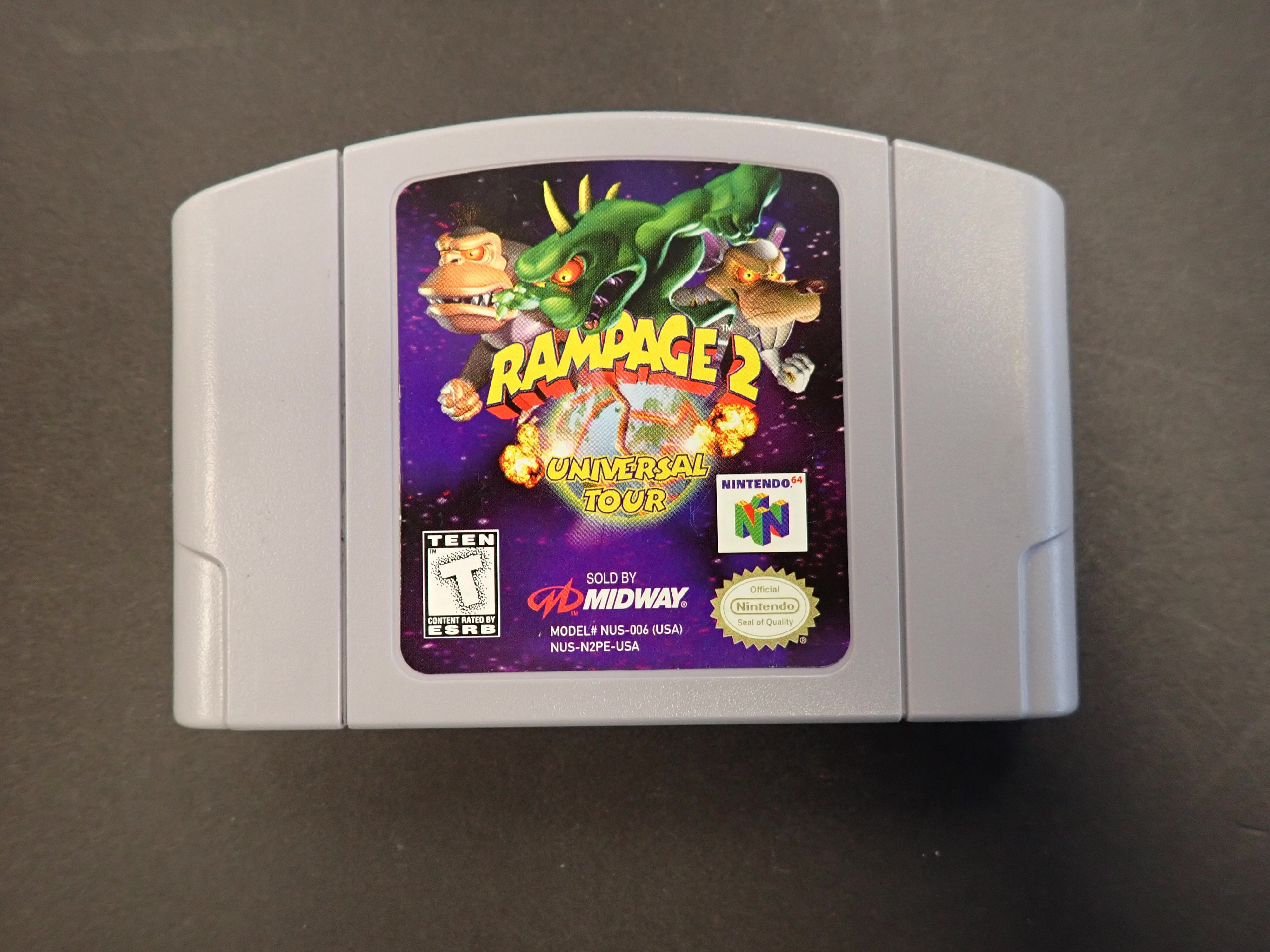Rampage 2 Universal Tour - N64
