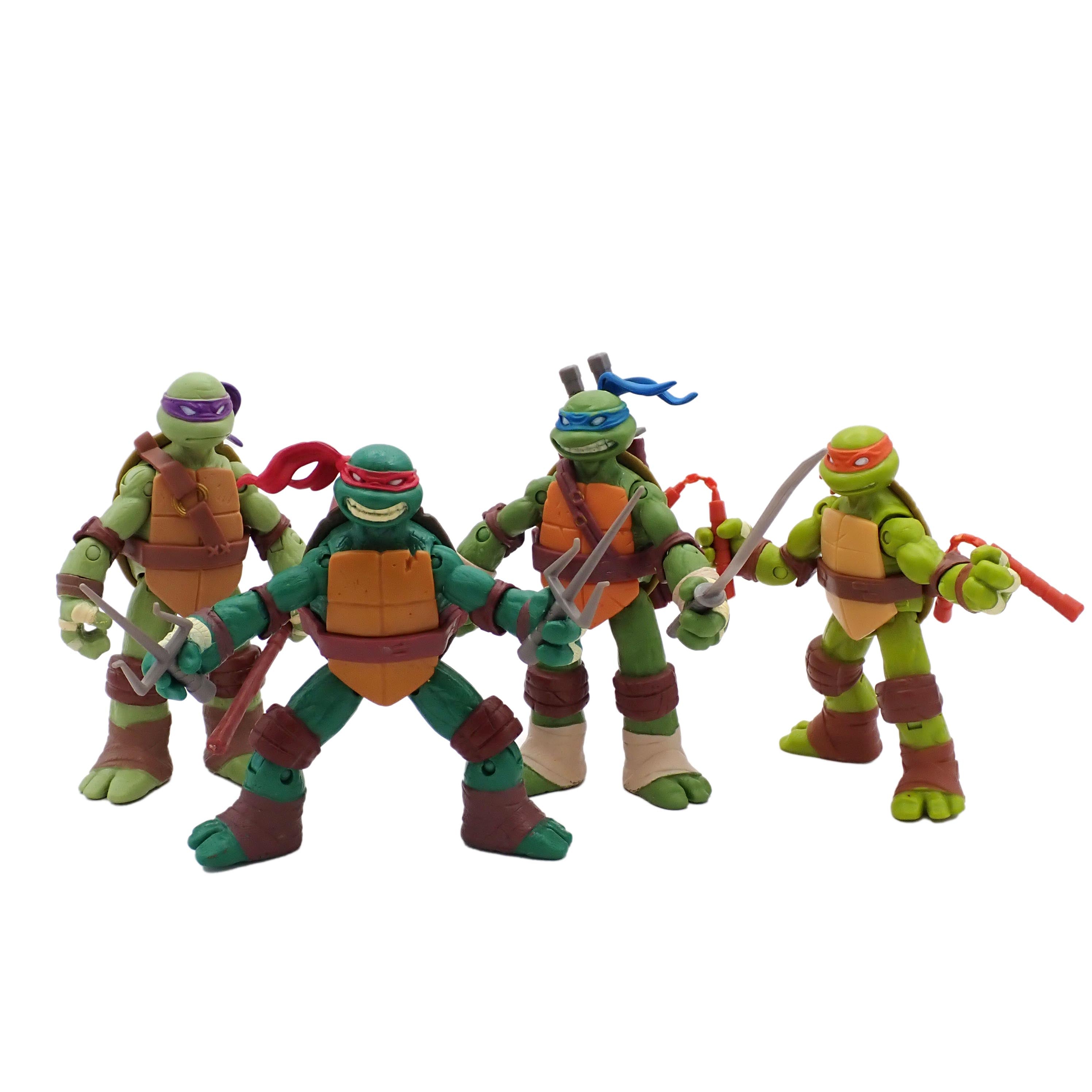 Teenage Mutant Ninja Turtle Set - 2012 Viacom Figures