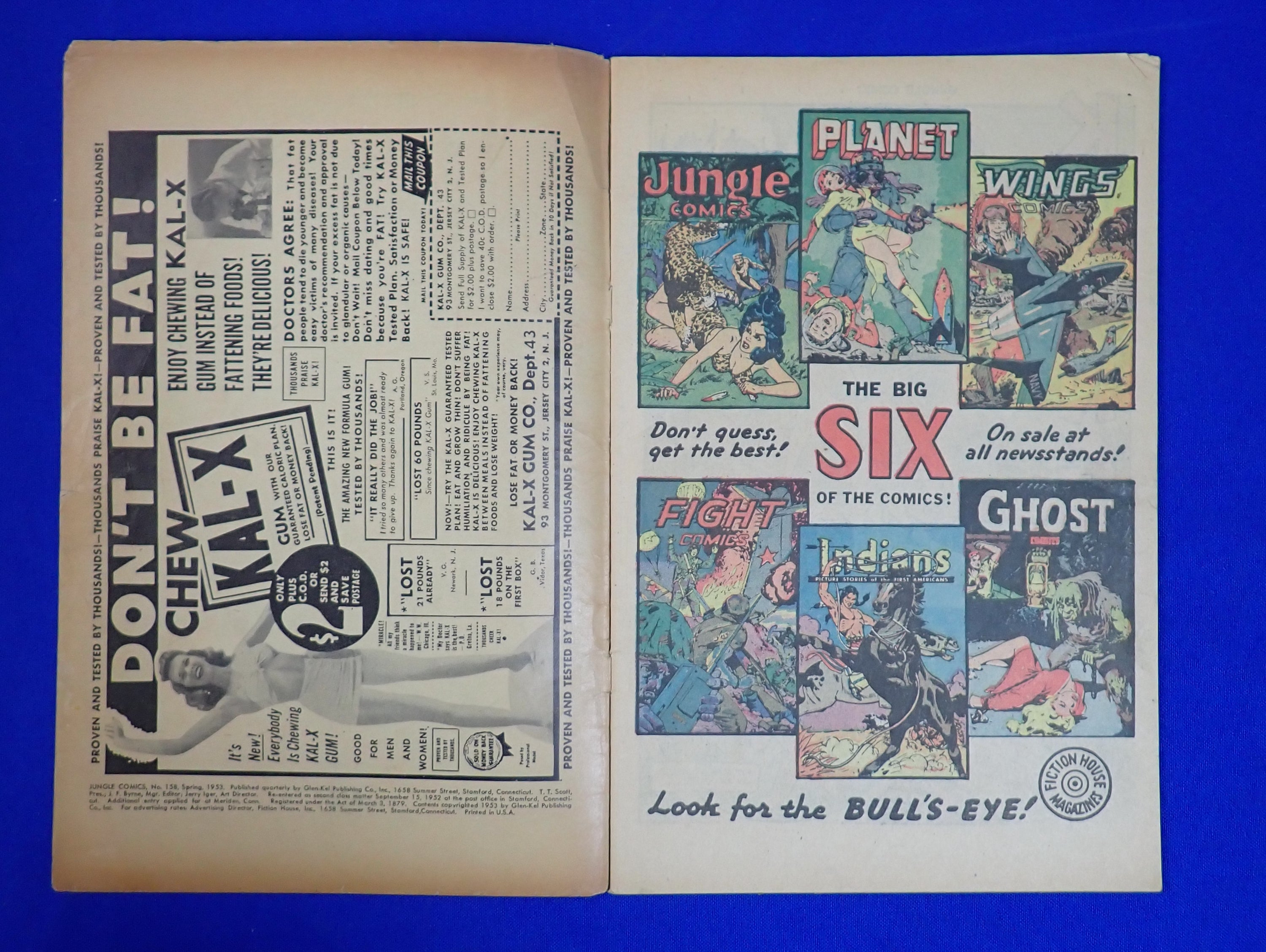 Jungle Comics #158 (1953) - GD/VG (3.0)