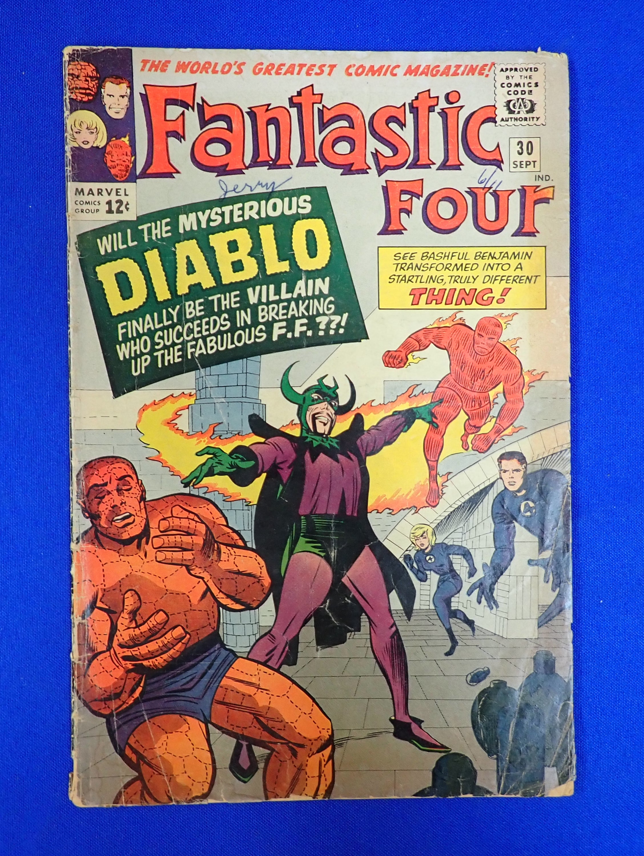 Fantastic Four #30 (1964) - GD (2.0) - 1st Diablo