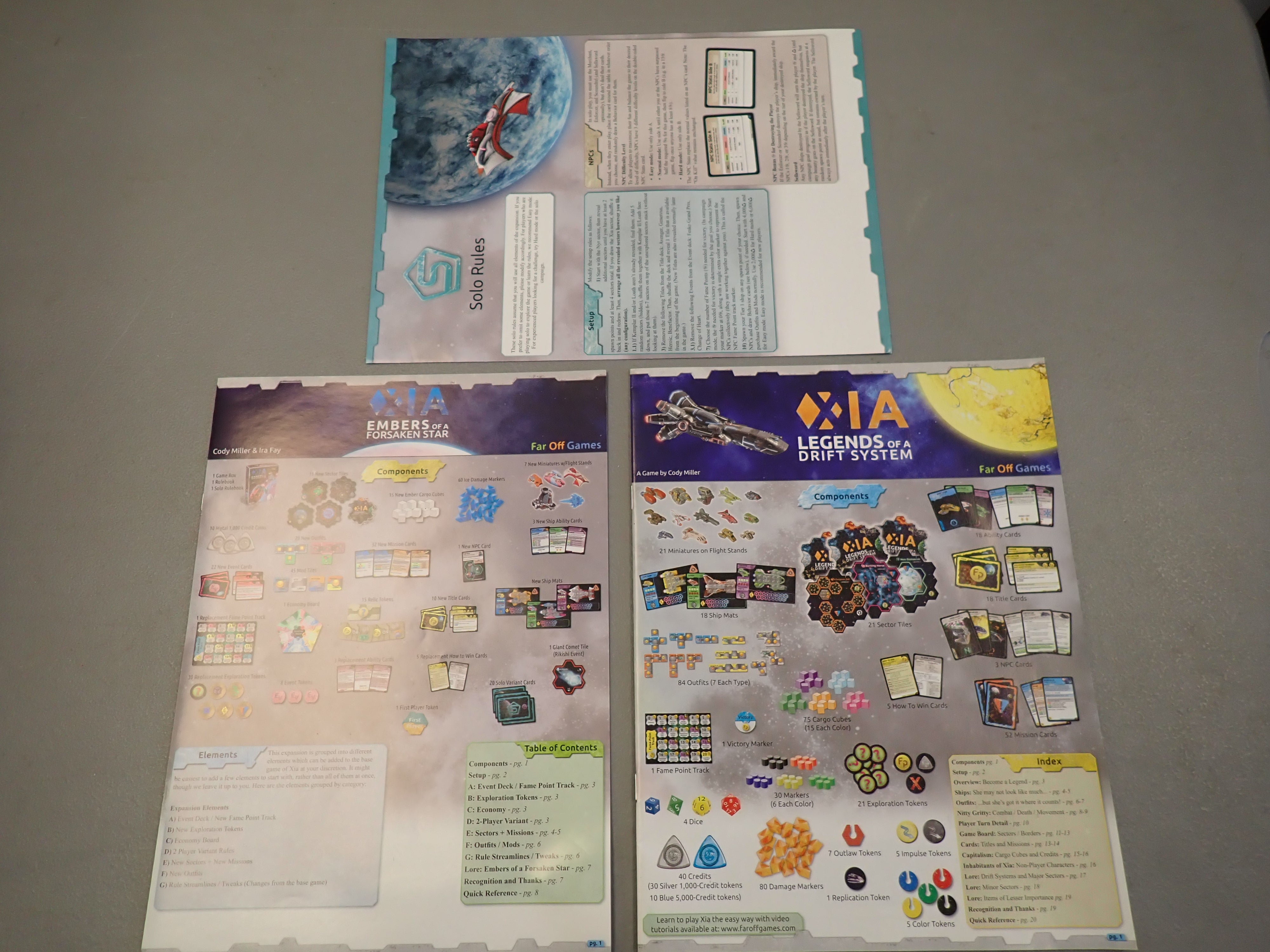 Xia: Legends of a Drift System & Expansions (Used)