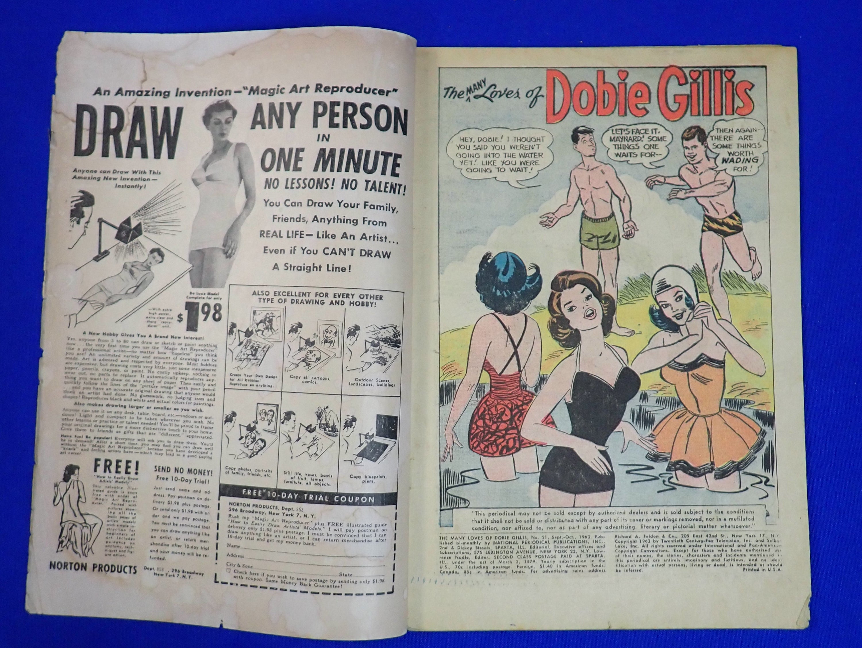 Many Loves of Dobie Gillis #21 (1963) - VG- (3.5)
