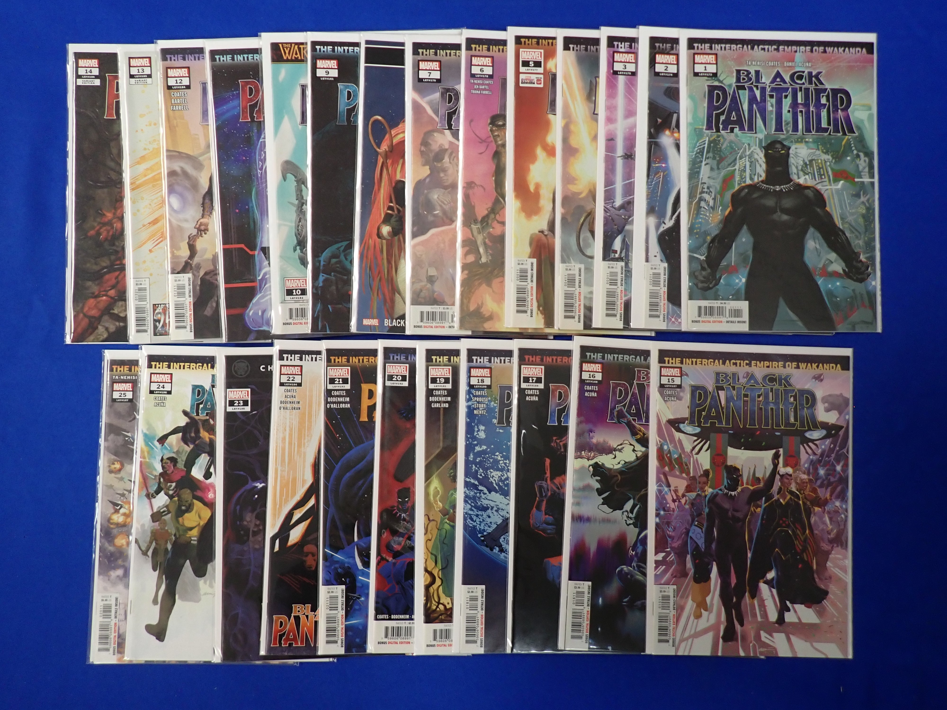 Black Panther 1-25 (2018) - VF/NM (9.0) - Ta-Nehisi Coates