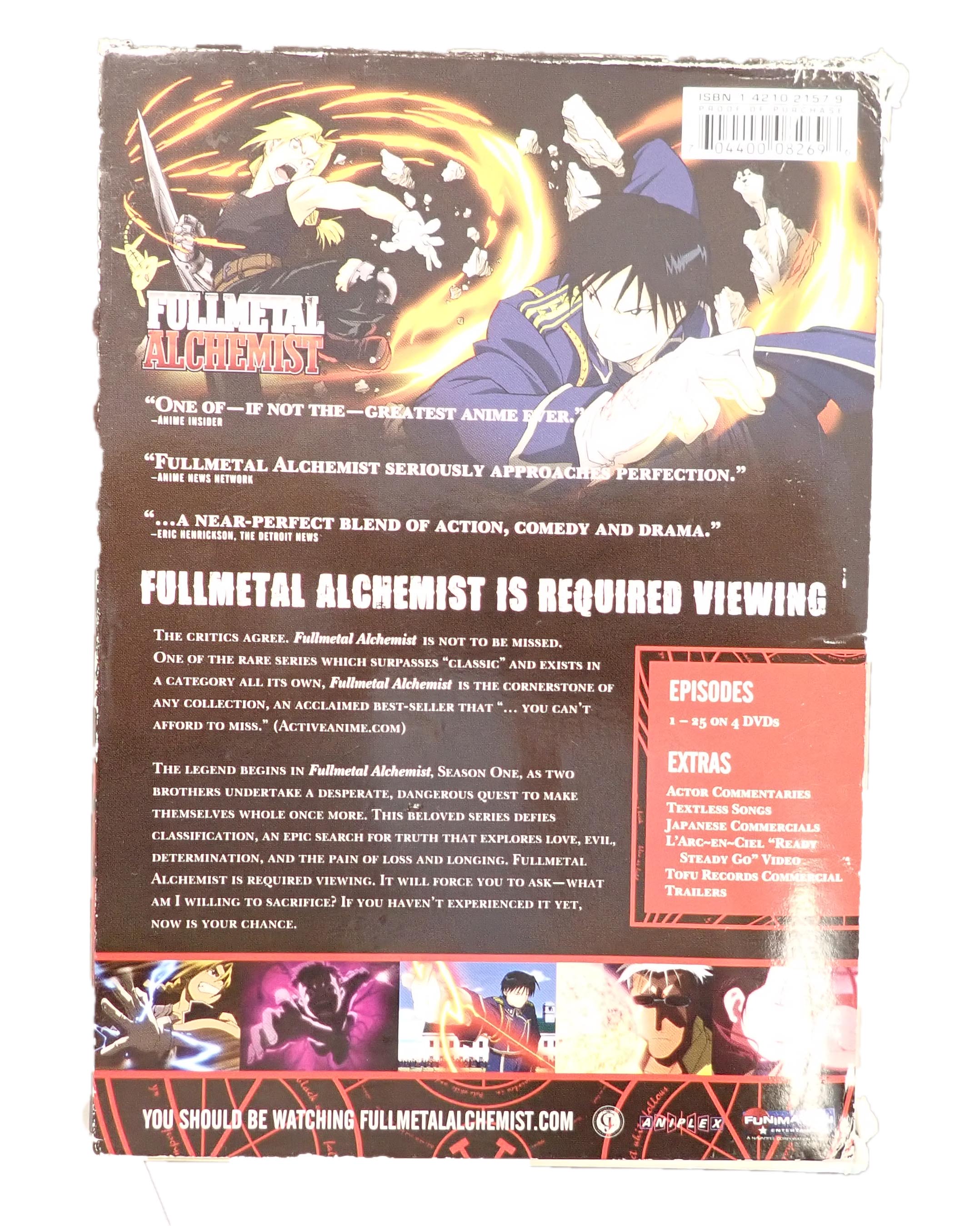 Fullmetal Alchemist 1st Season Collection
