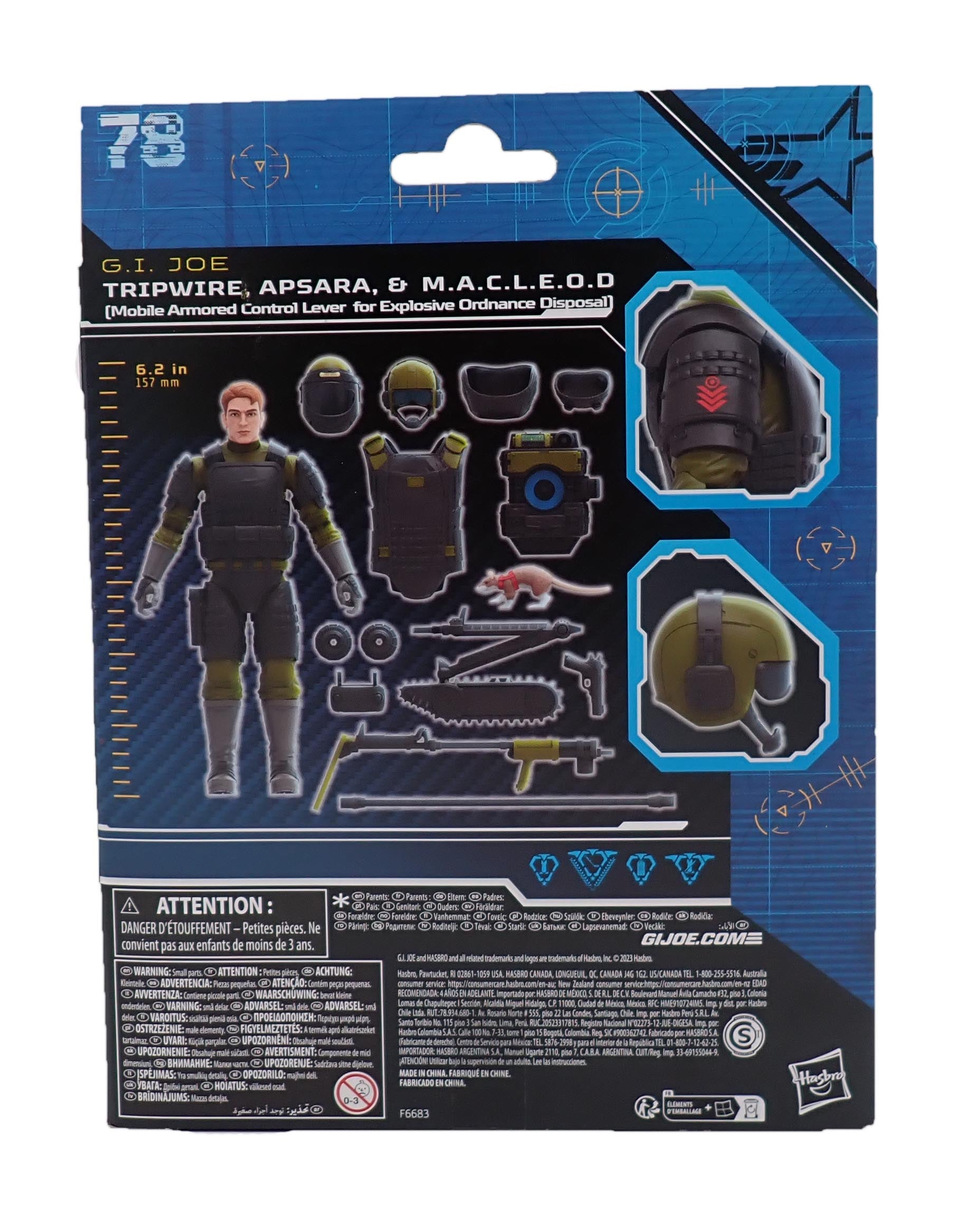 G.I Joe Tripwire, Apsara, Macleod