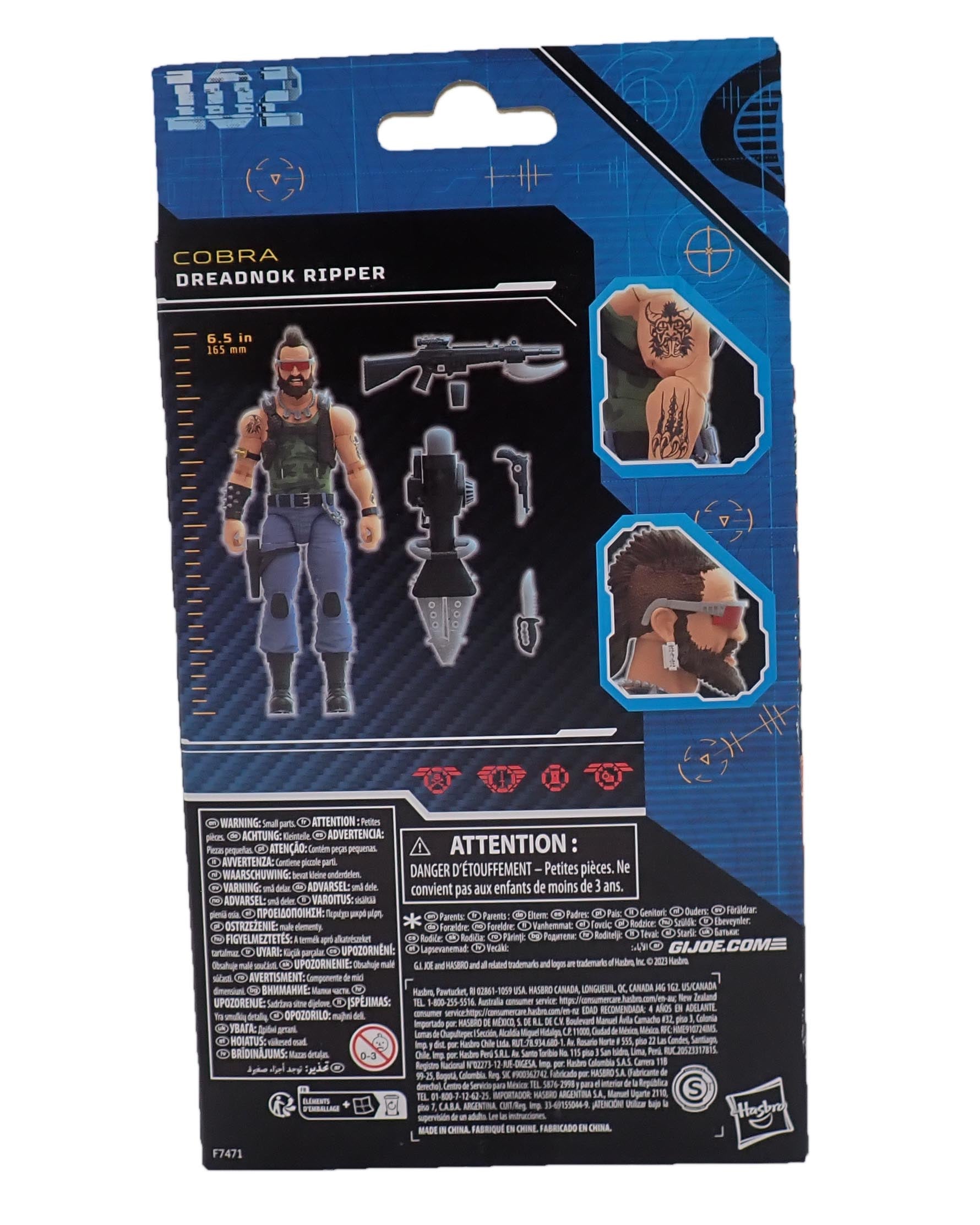 G.I Joe Dreadnok Ripper - Classified Series
