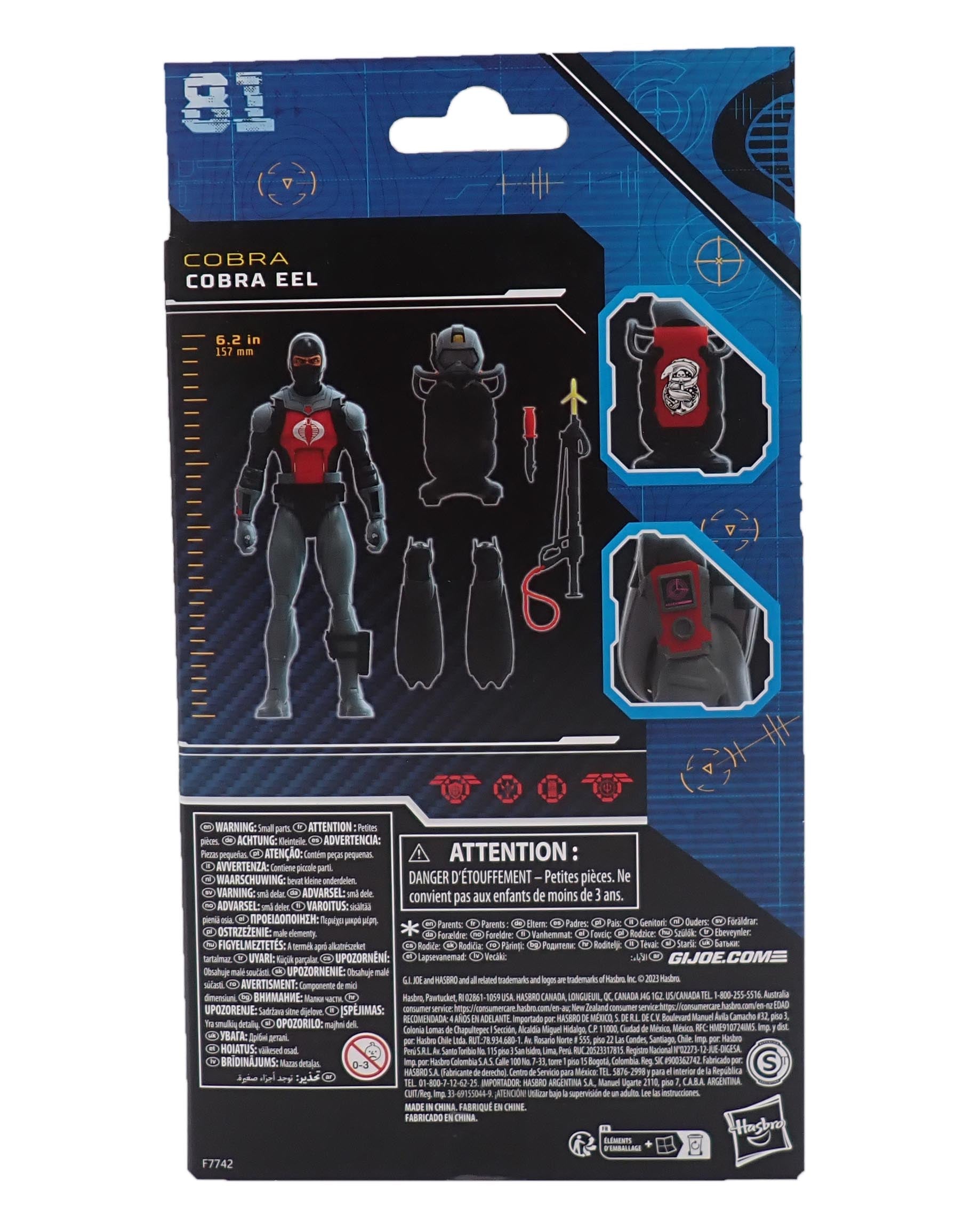 G.I Joe Cobra Eel - Classified Series