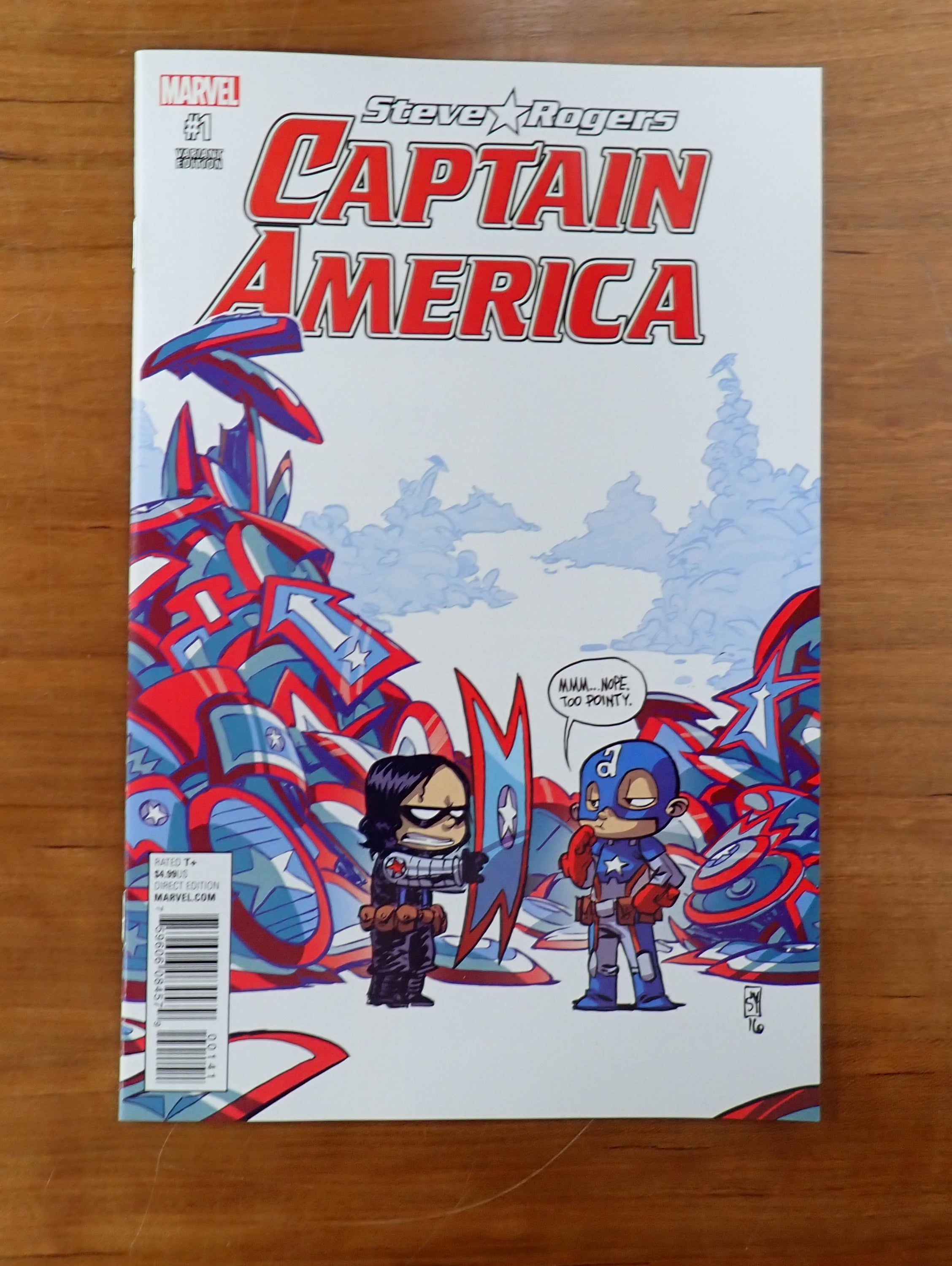 Steve Rogers: Captain America #1 4 Comic Set (2016)