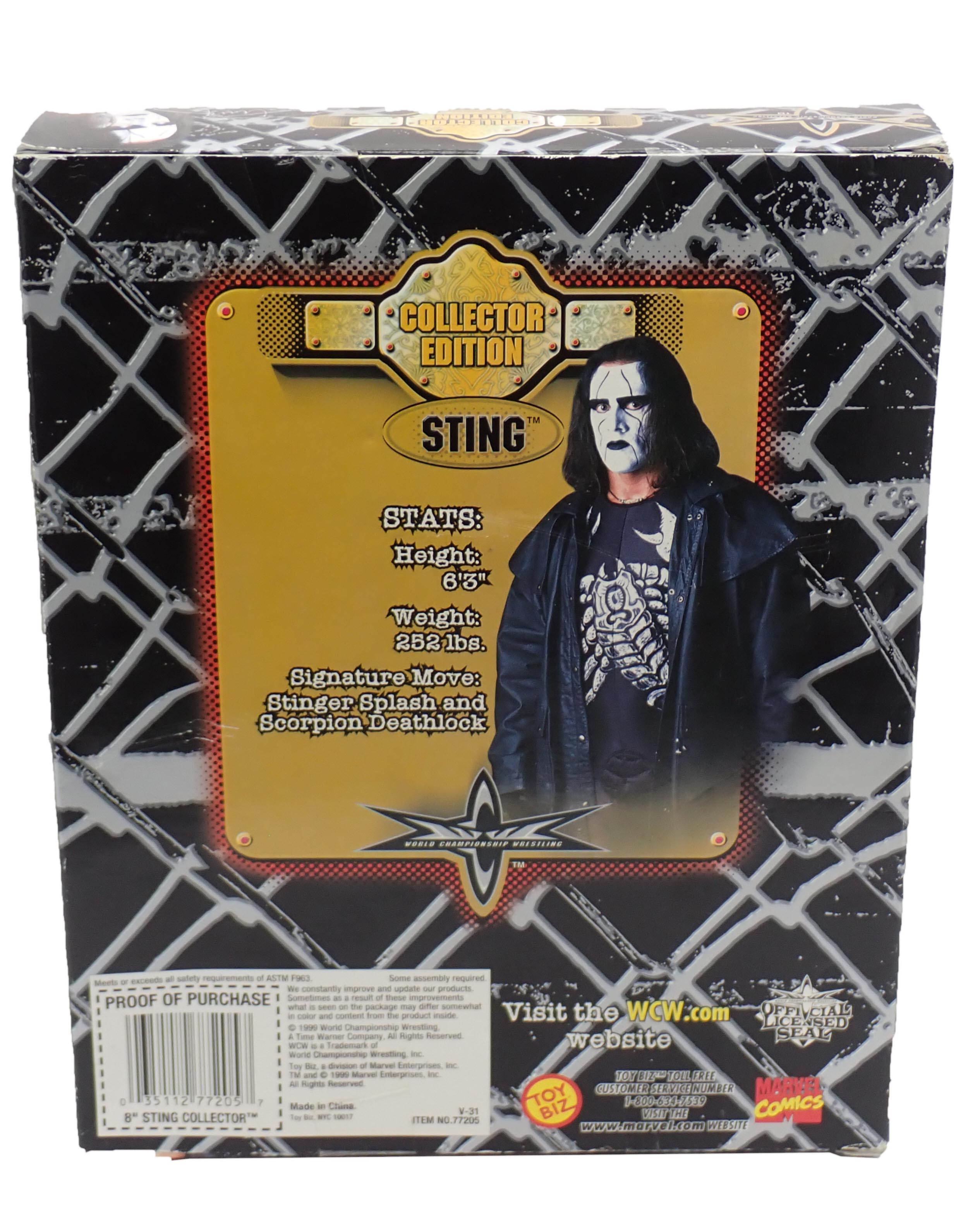 Sting - Collector Edition WCW Figure