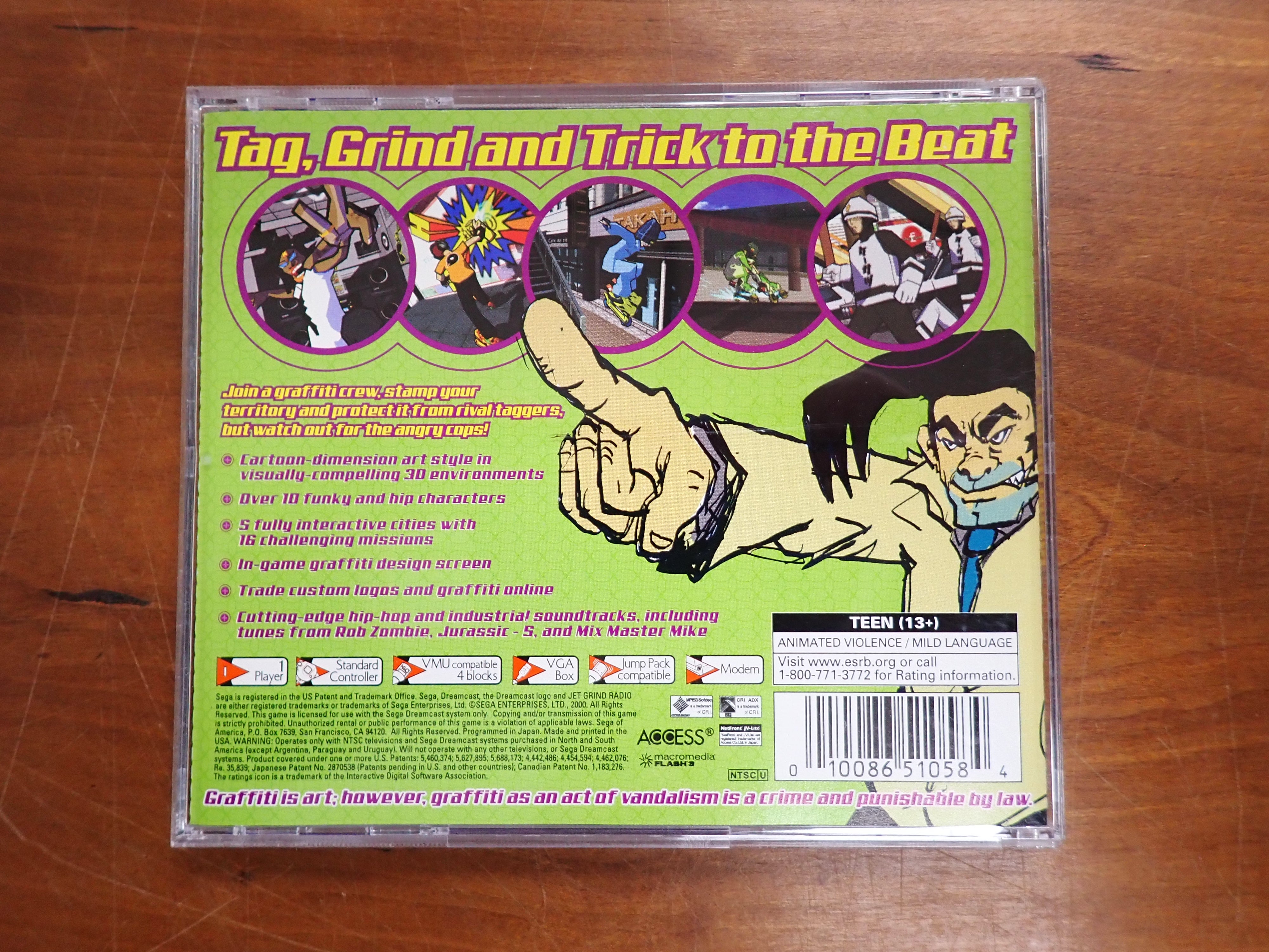 Jet Grind Radio - Dreamcast
