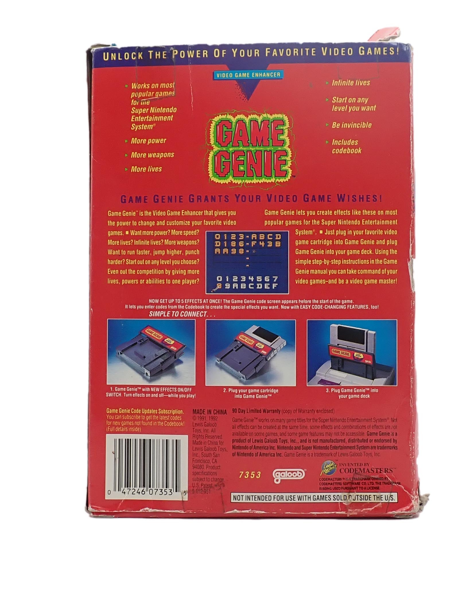 Game Genie 16-Bit - SNES