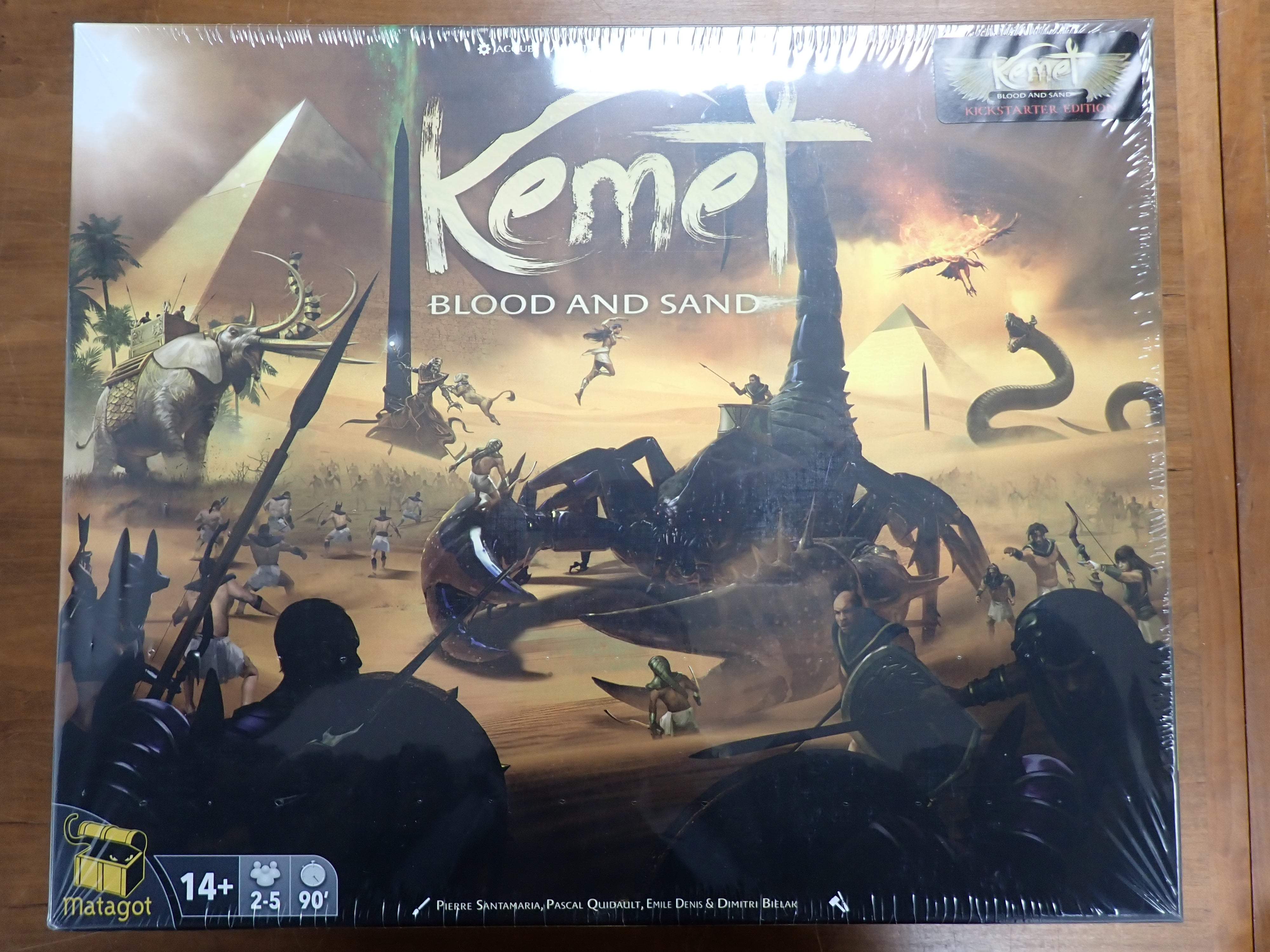 Kemet Blood and Sand Kickstarter Edition