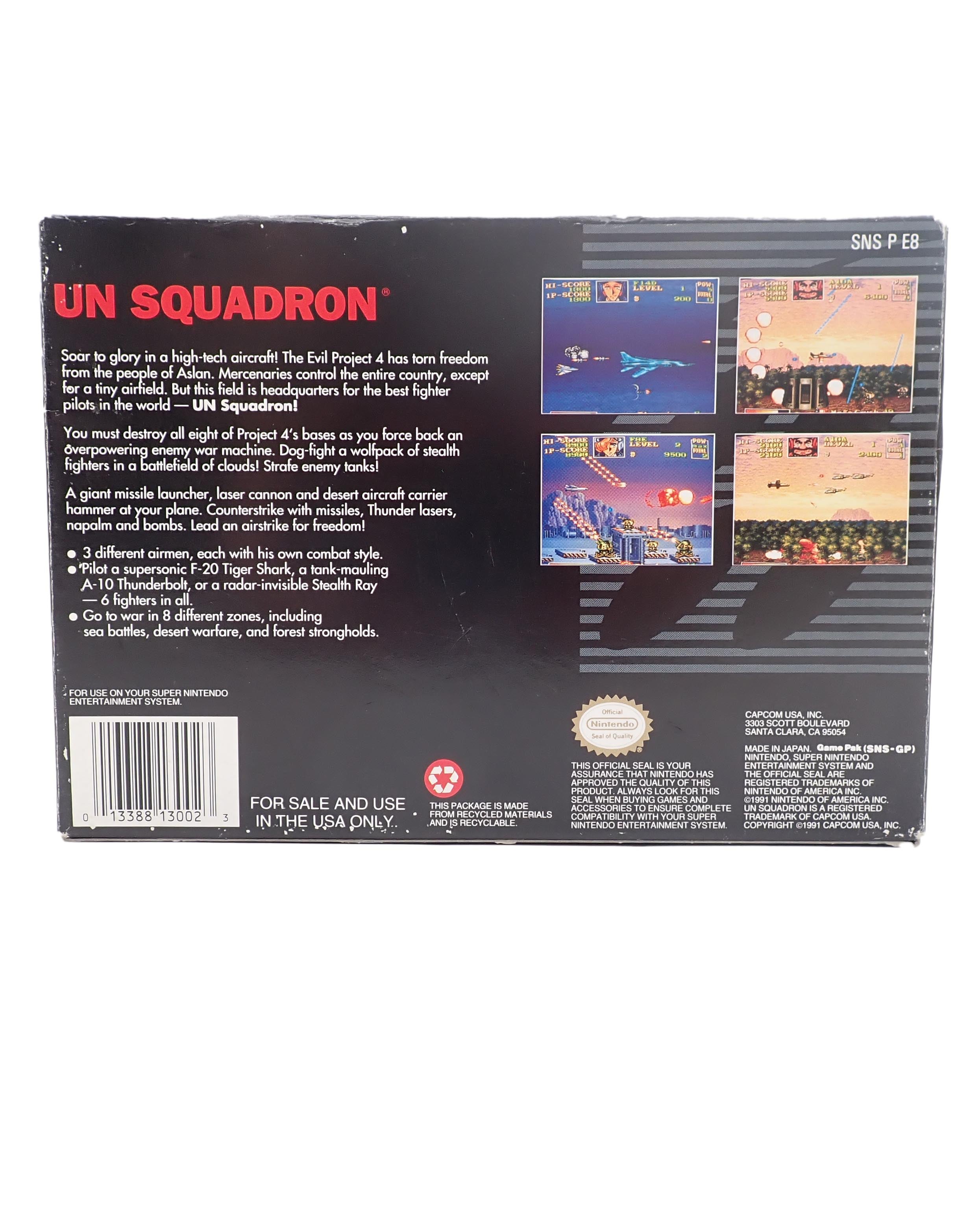 U.N. Squadron - SNES
