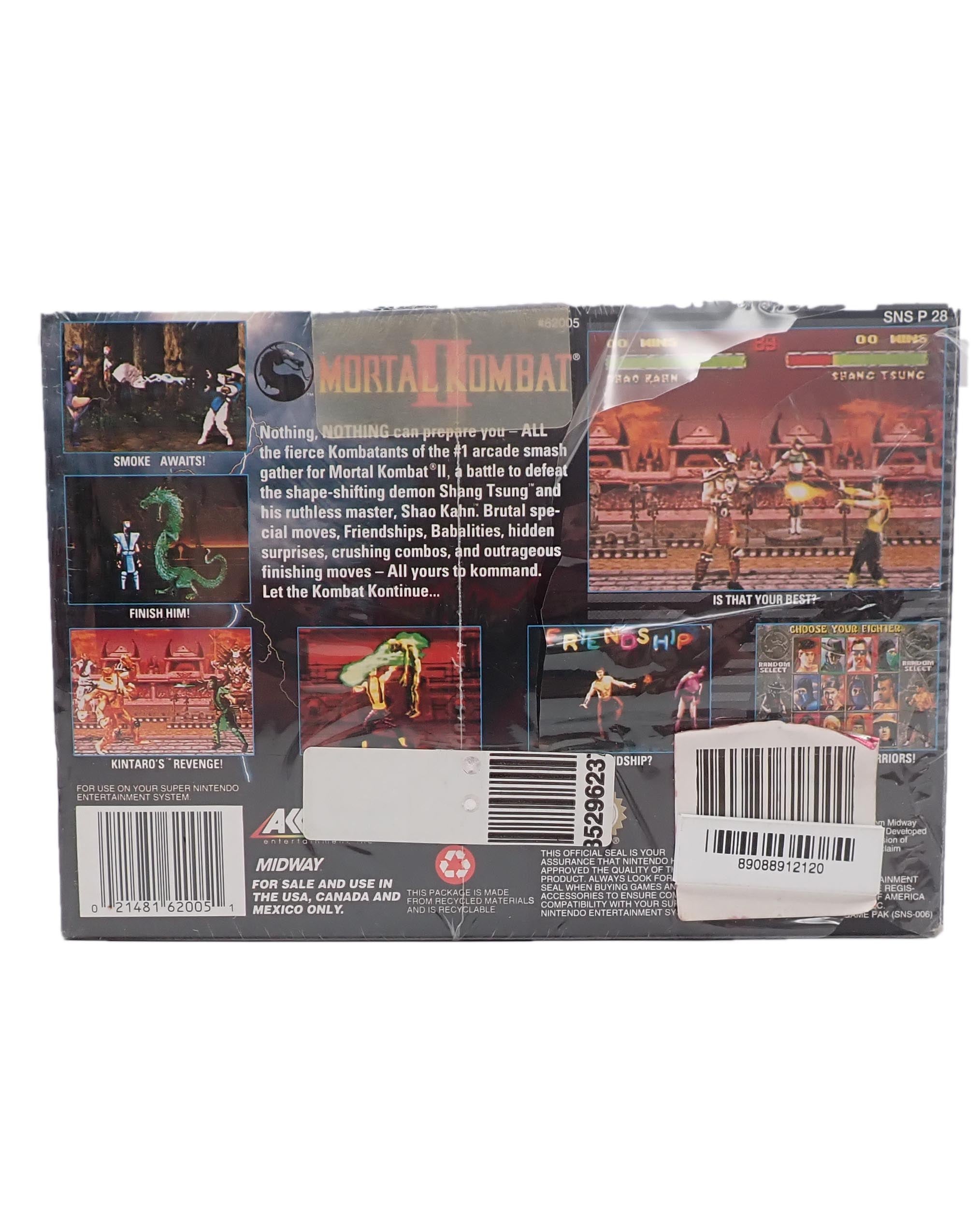 Mortal Kombat 2 - SNES