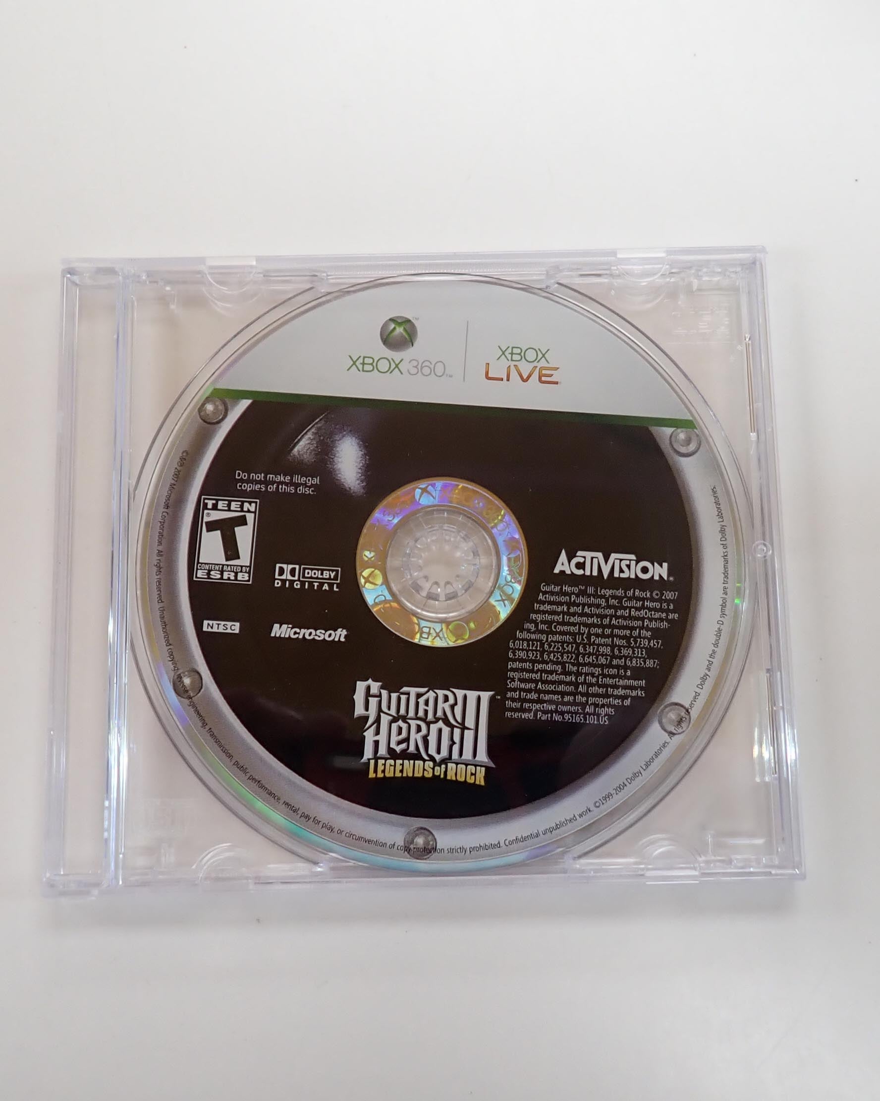 Guitar Hero III Legends of Rock [Loose] - Xbox 360