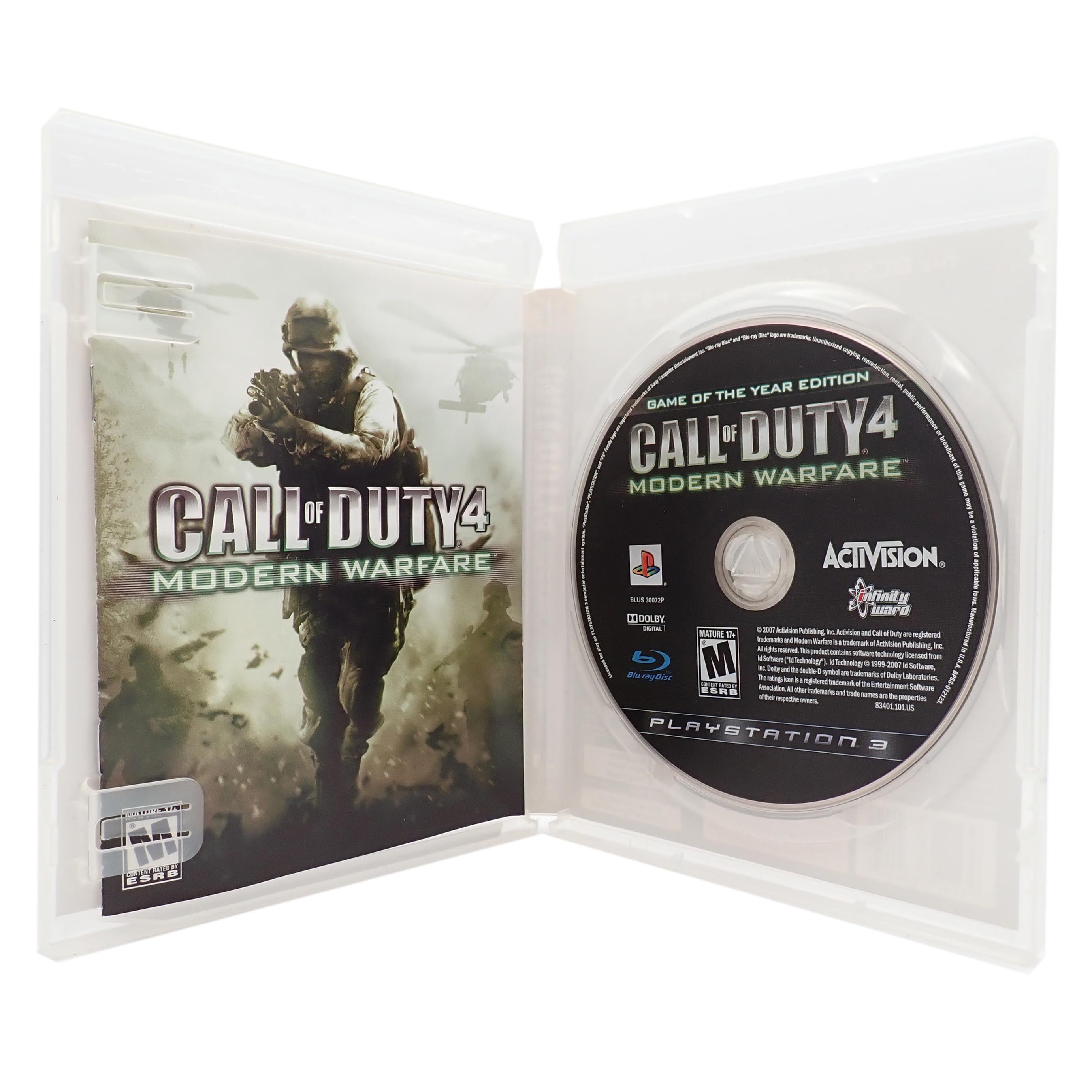 Call of Duty 4: Modern Warfare (Game of the Year Edition) - PS3