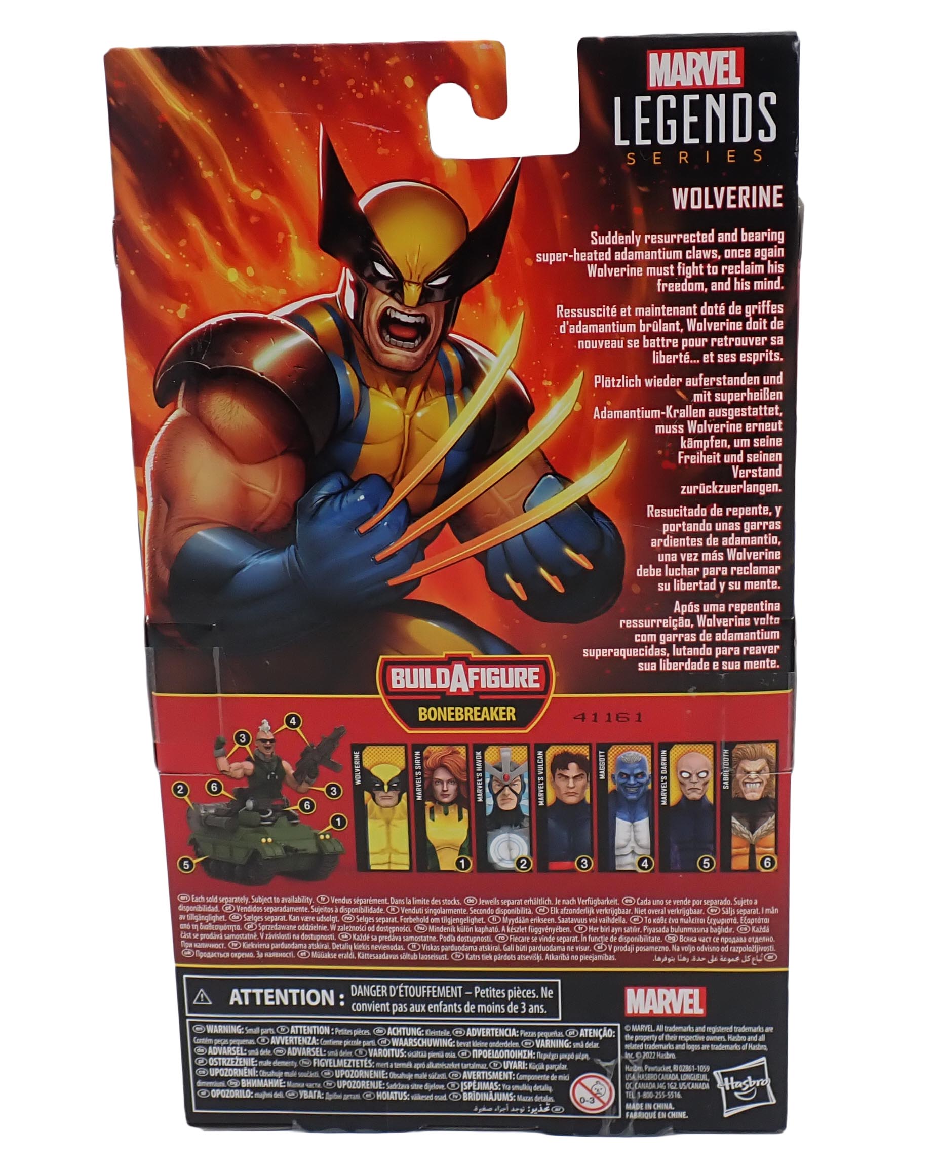 Marvel Legends Wolverine Bonebreaker BAF