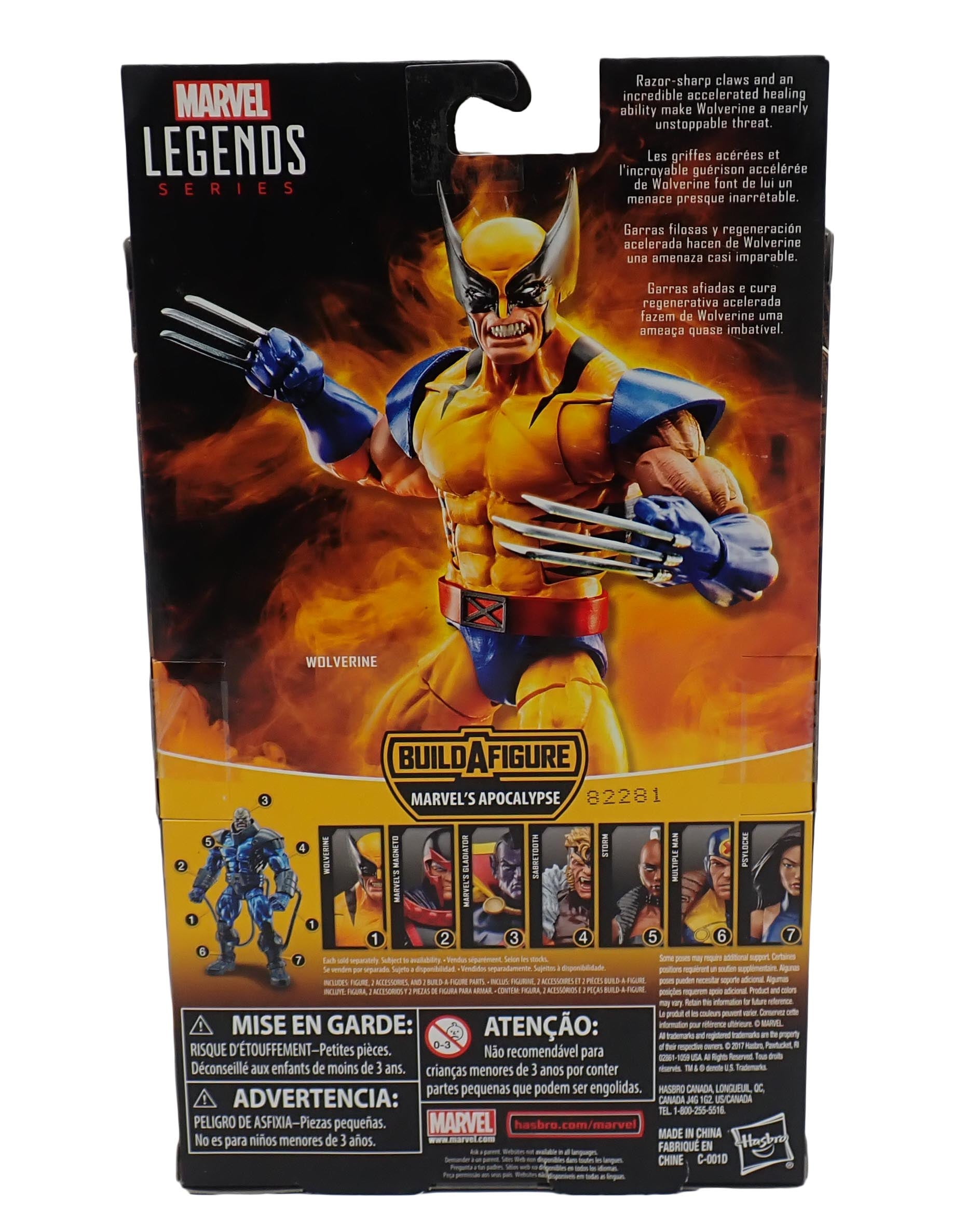 Marvel Legends Wolverine Apocalypse BAF