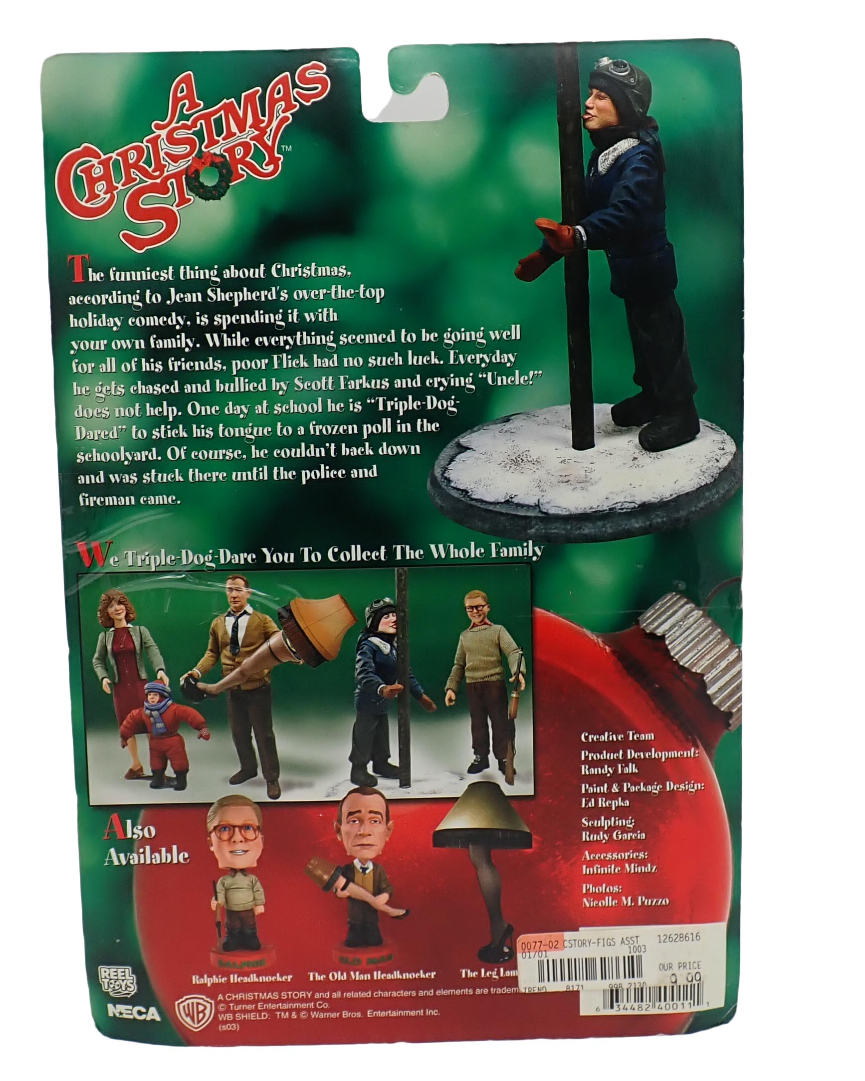 A Christmas Story Flick Reel Toys Figure