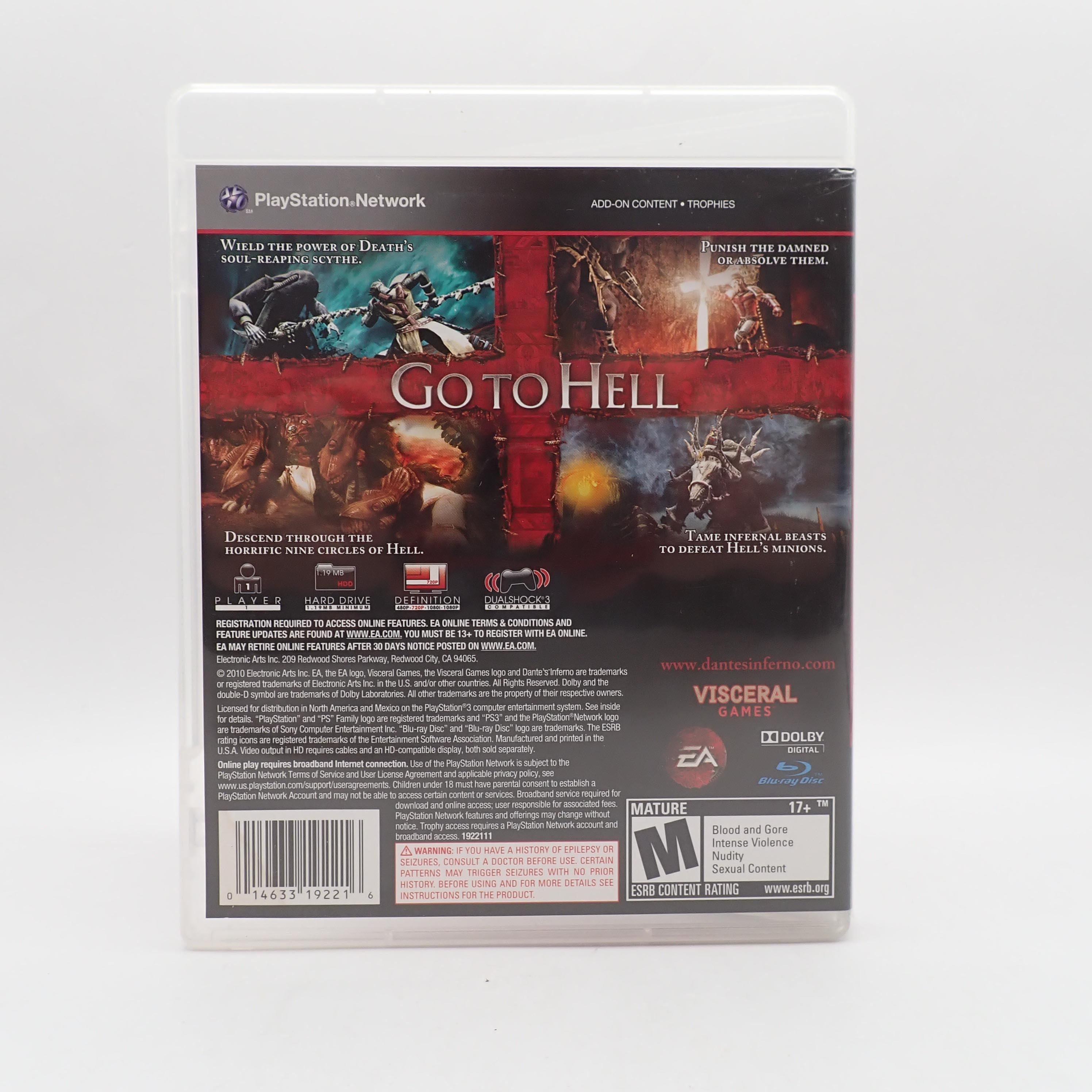 Dantes Inferno (Divine Edition) - PS3