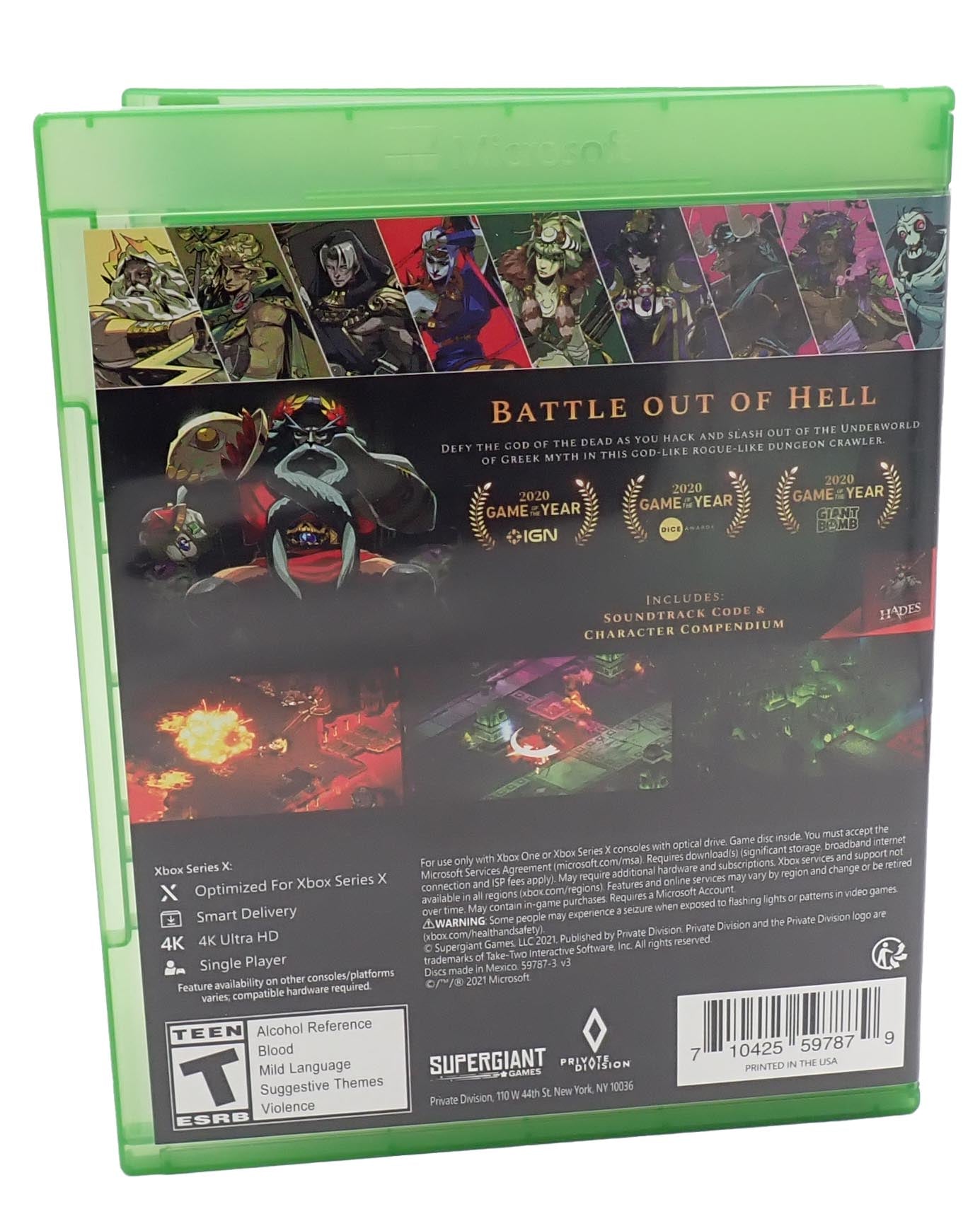 Hades - Xbox Series X / One