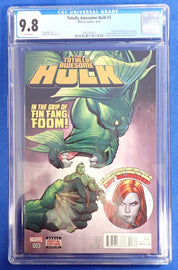 Totally Awesome Hulk #3 (2016) - CGC 9.8 - 1st Kid Kajiu