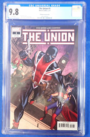 The Union #1 (2021) 1:50 McKone Variant Cover - CGC 9.8