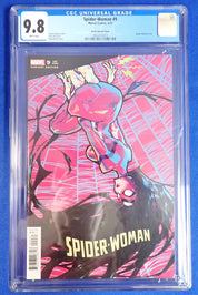 Spider-Woman #9 (2021) - CGC 9.8 - 1:25 Rose Besch Variant Cover