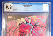 Spider-Woman #9 (2021) - CGC 9.8 - 1:25 Rose Besch Variant Cover