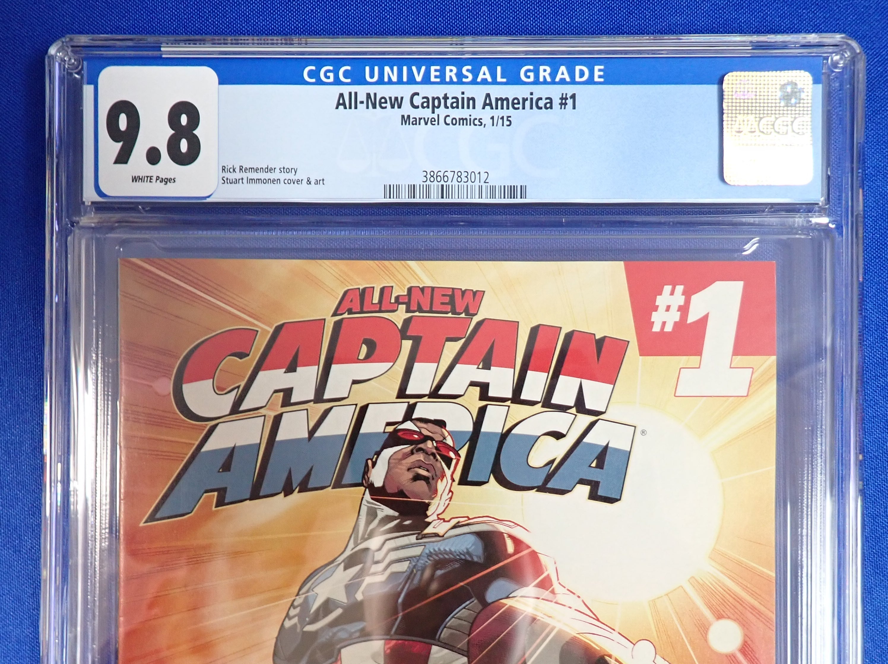 All-New Captain America #1 (2015) - CGC 9.8