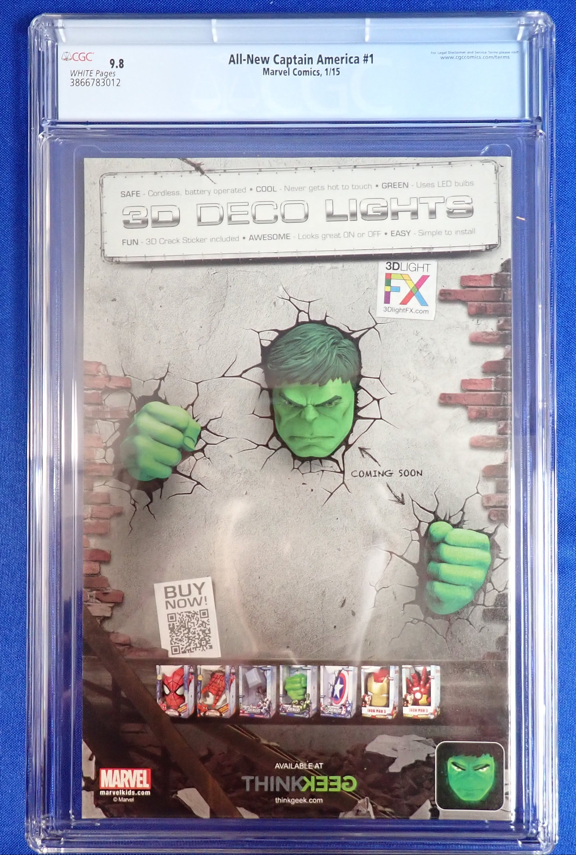 All-New Captain America #1 (2015) - CGC 9.8