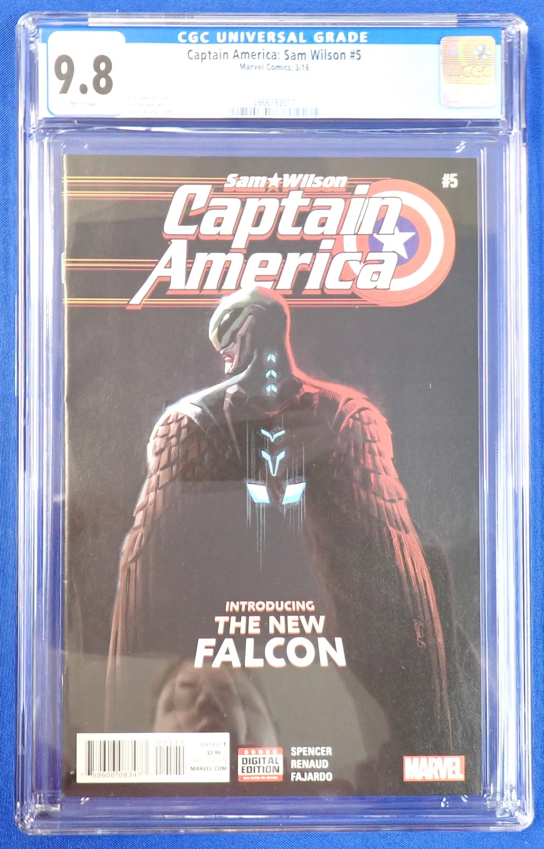 Captain America: Sam Wilson #5 (2016) - CGC 9.8