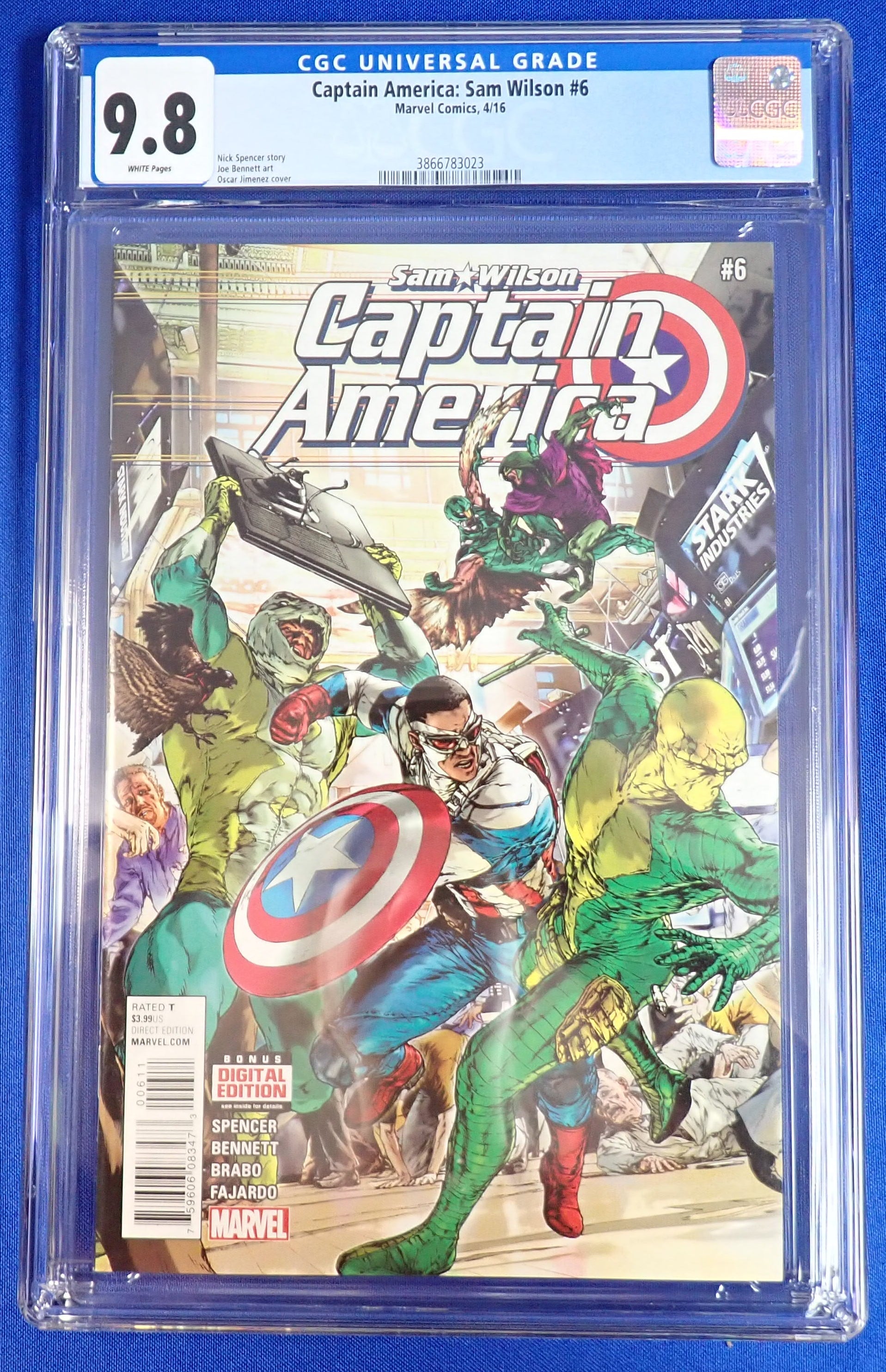 Captain America: Sam Wilson #6 (2016) - CGC 9.8