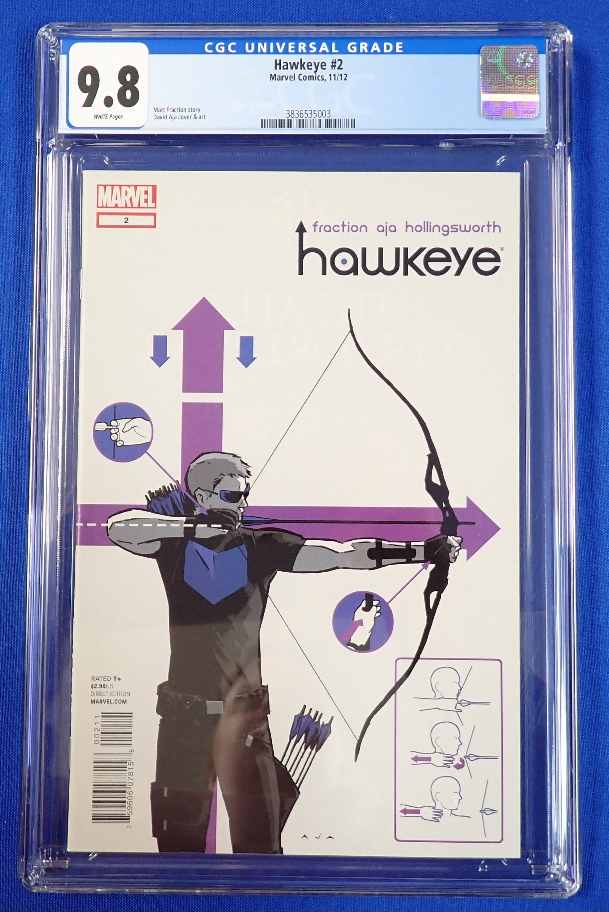 Hawkeye #2 (2012) - CGC 9.8