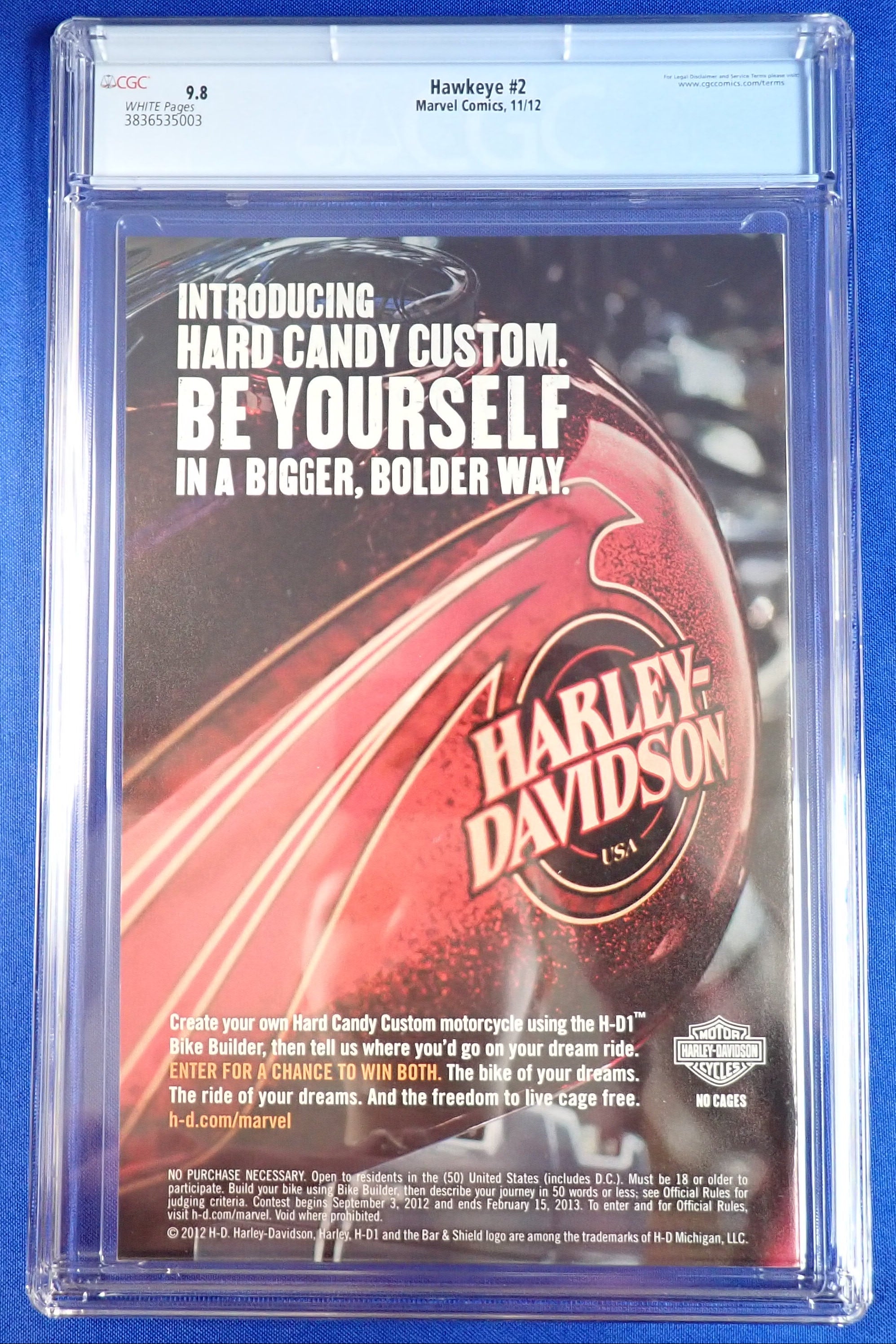 Hawkeye #2 (2012) - CGC 9.8