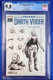 Star Wars: Darth Vader #8 (2021) - CGC 9.8 - Design Variant Cover