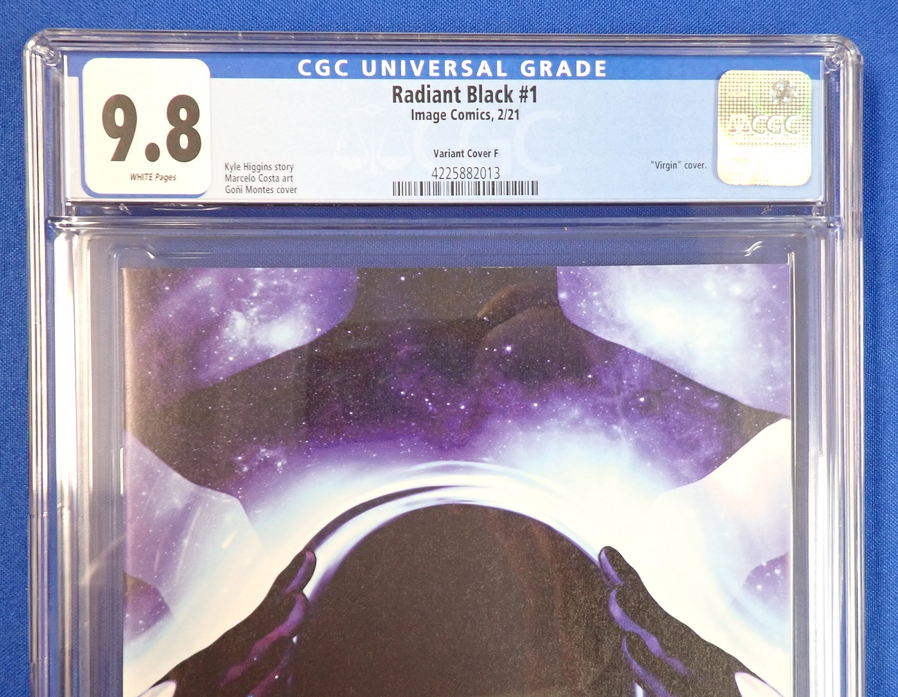 Radiant Black #1 (2021) - CGC 9.8 - Virgin Cover