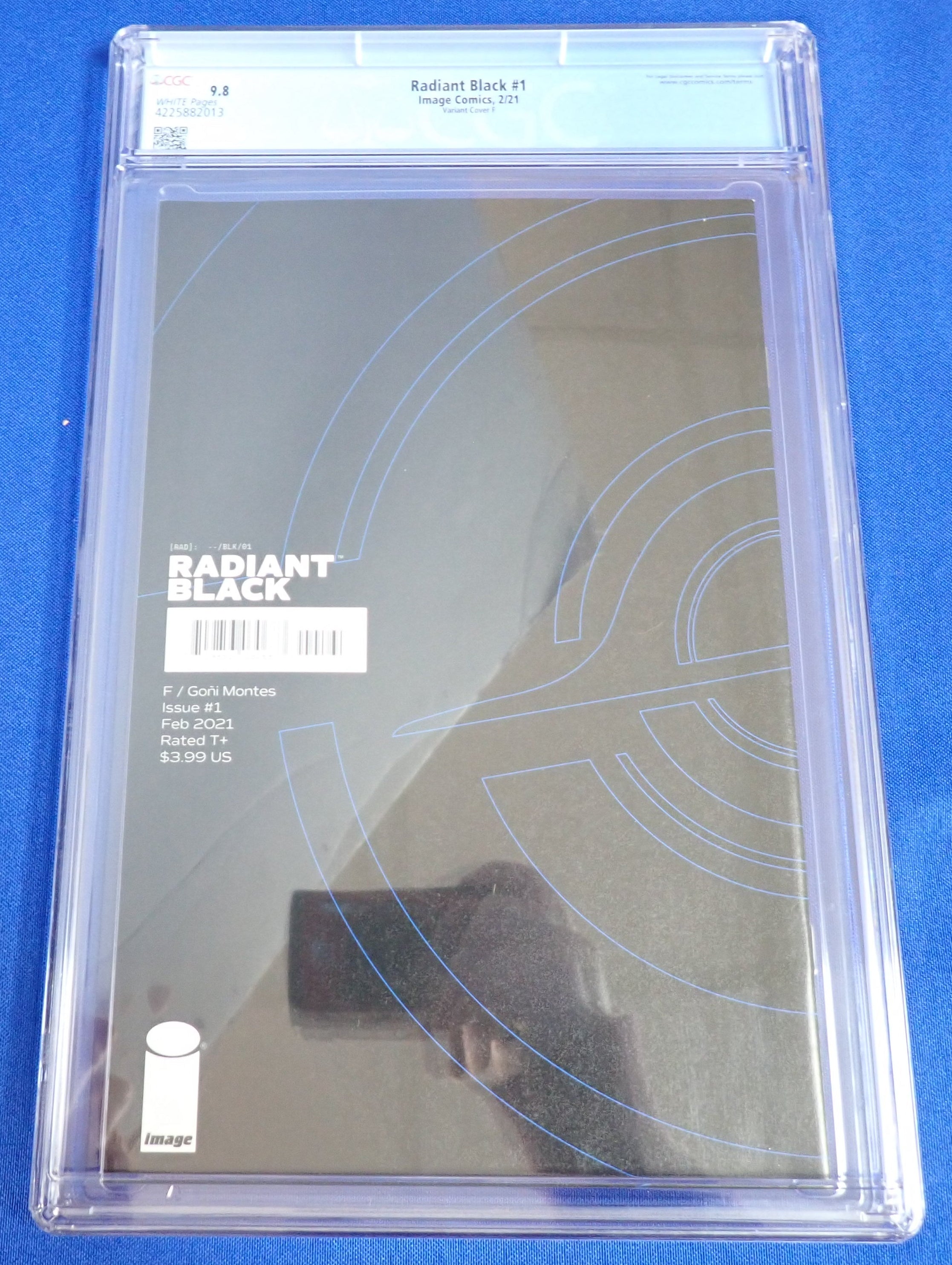Radiant Black #1 (2021) - CGC 9.8 - Virgin Cover