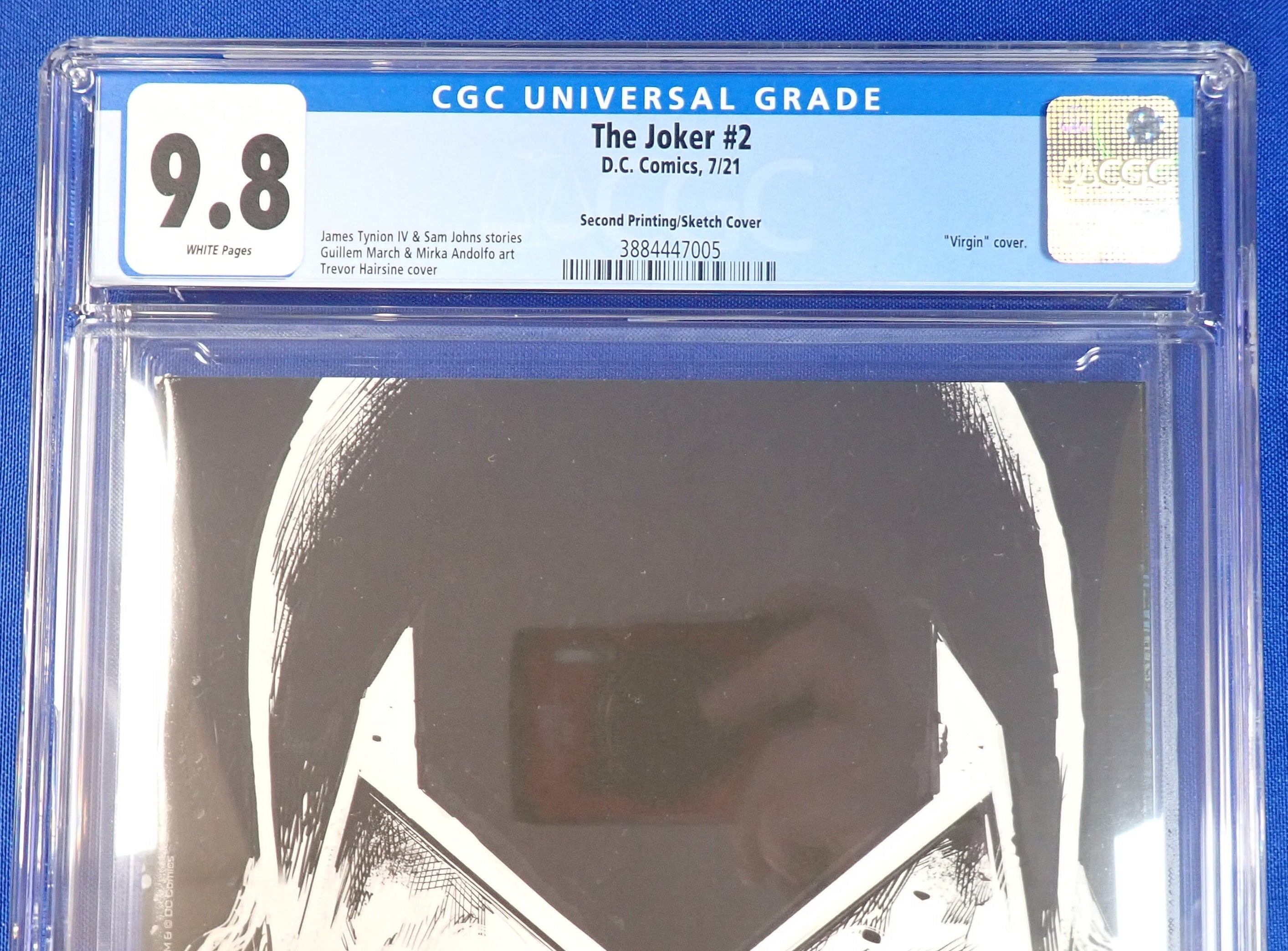 The Joker #2 (2021) - CGC 9.8 - 2nd Print Sketch Cover