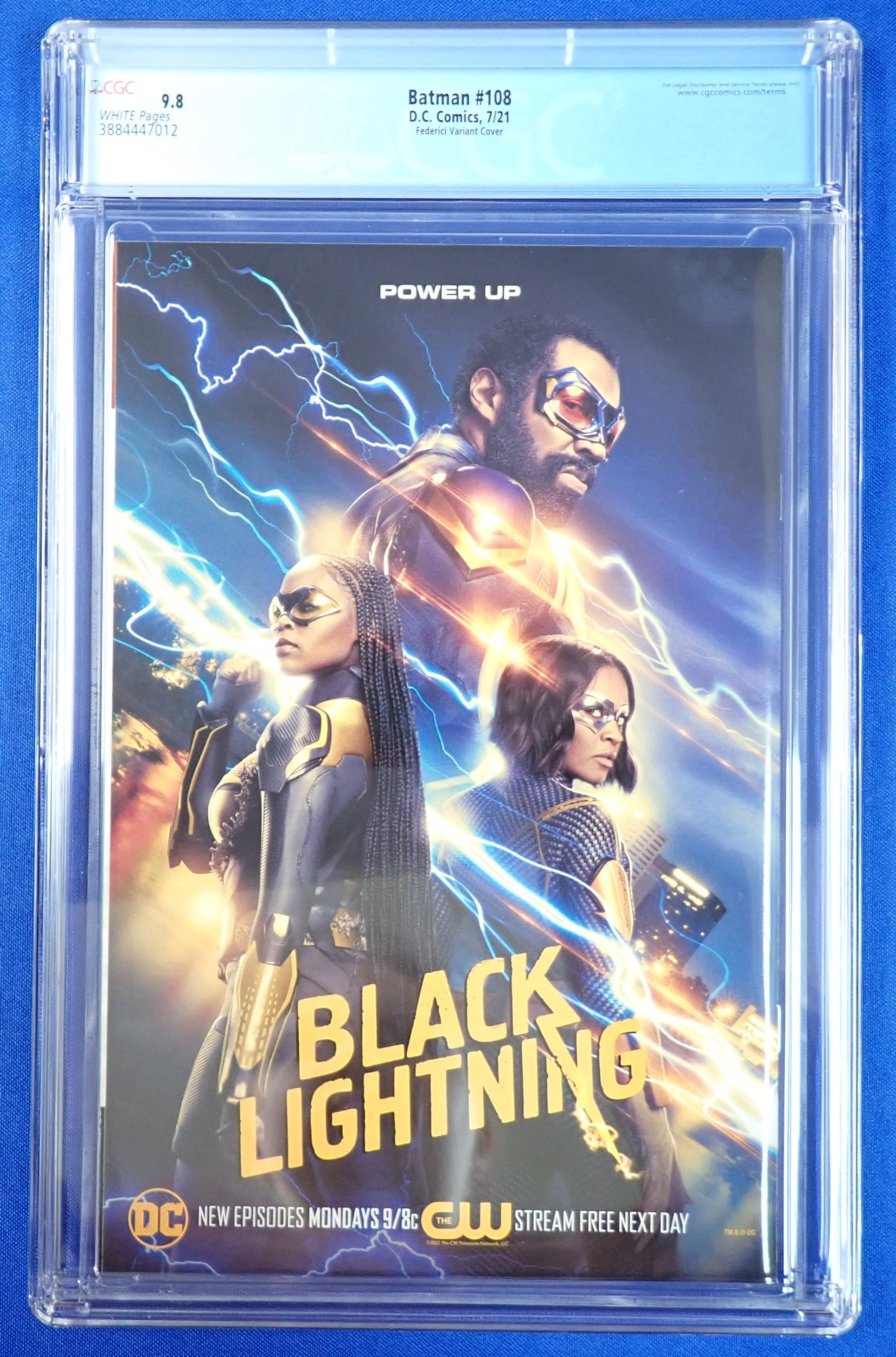 Batman #108 (2021) - CGC 9.8 1:25 Federici Sketch Variant - 1st Miracle Molly