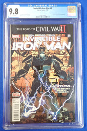 Invincible Iron Man #9 (2016) - CGC 9.8 - 1st Full Riri Williams