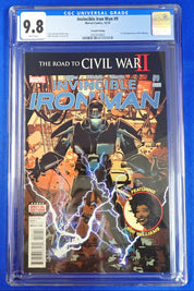 Invincible Iron Man #9 (2016) - CGC 9.8 - Second Printing Edition
