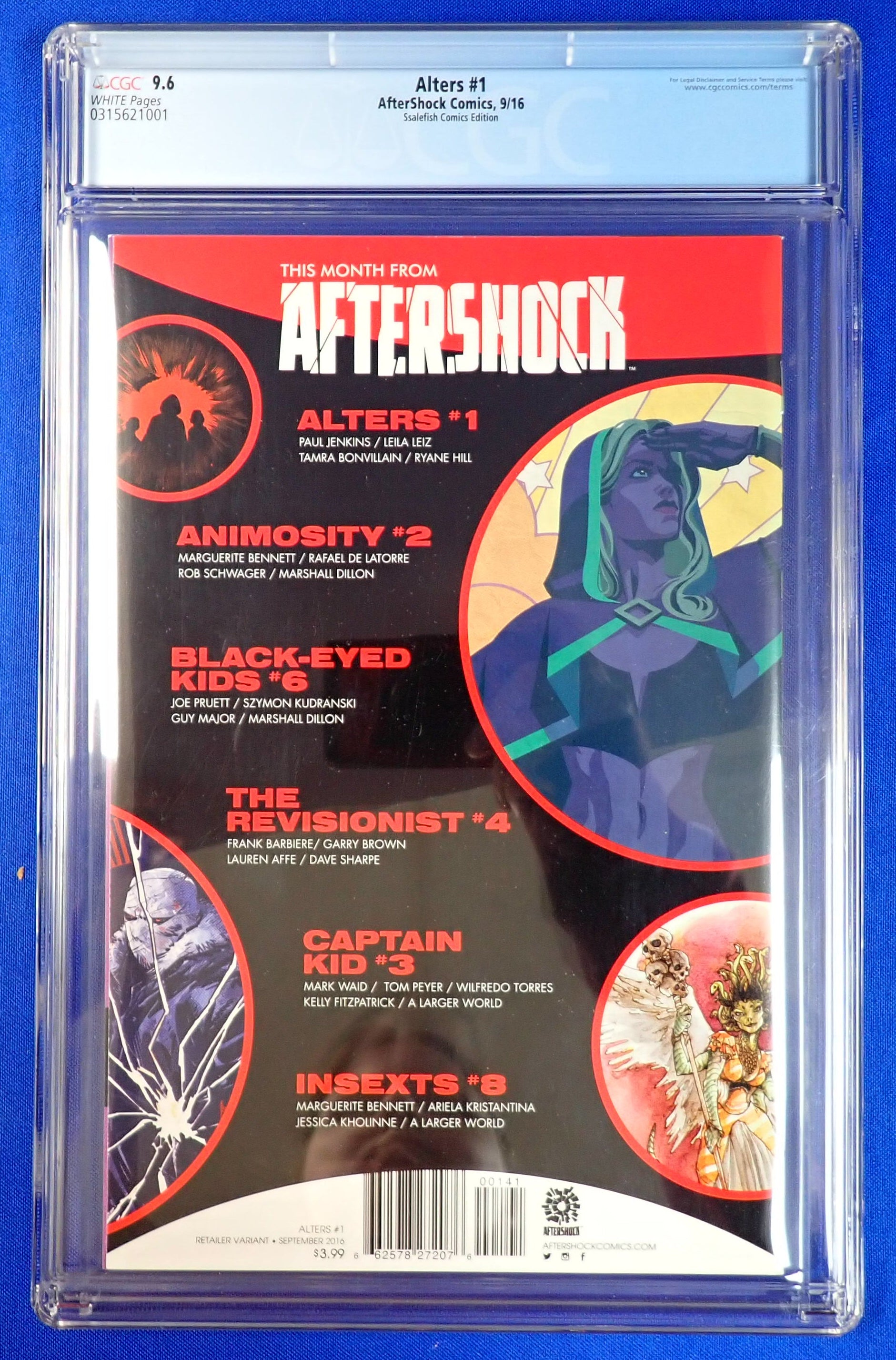 Alters #1 (2016) - CGC 9.6 - Several 1st Appearances