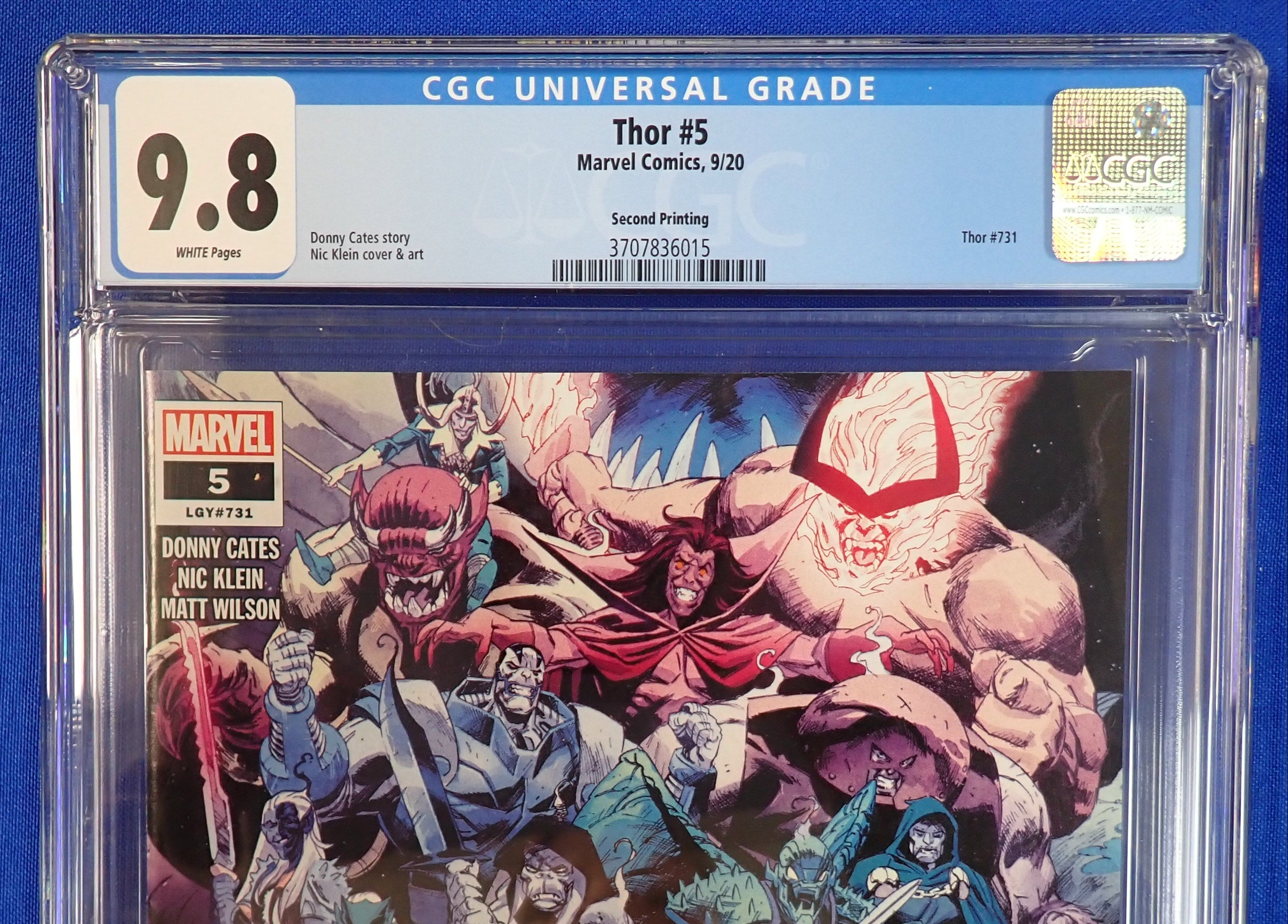 Thor #5 (2020) - CGC 9.8 - Second Printing Edition