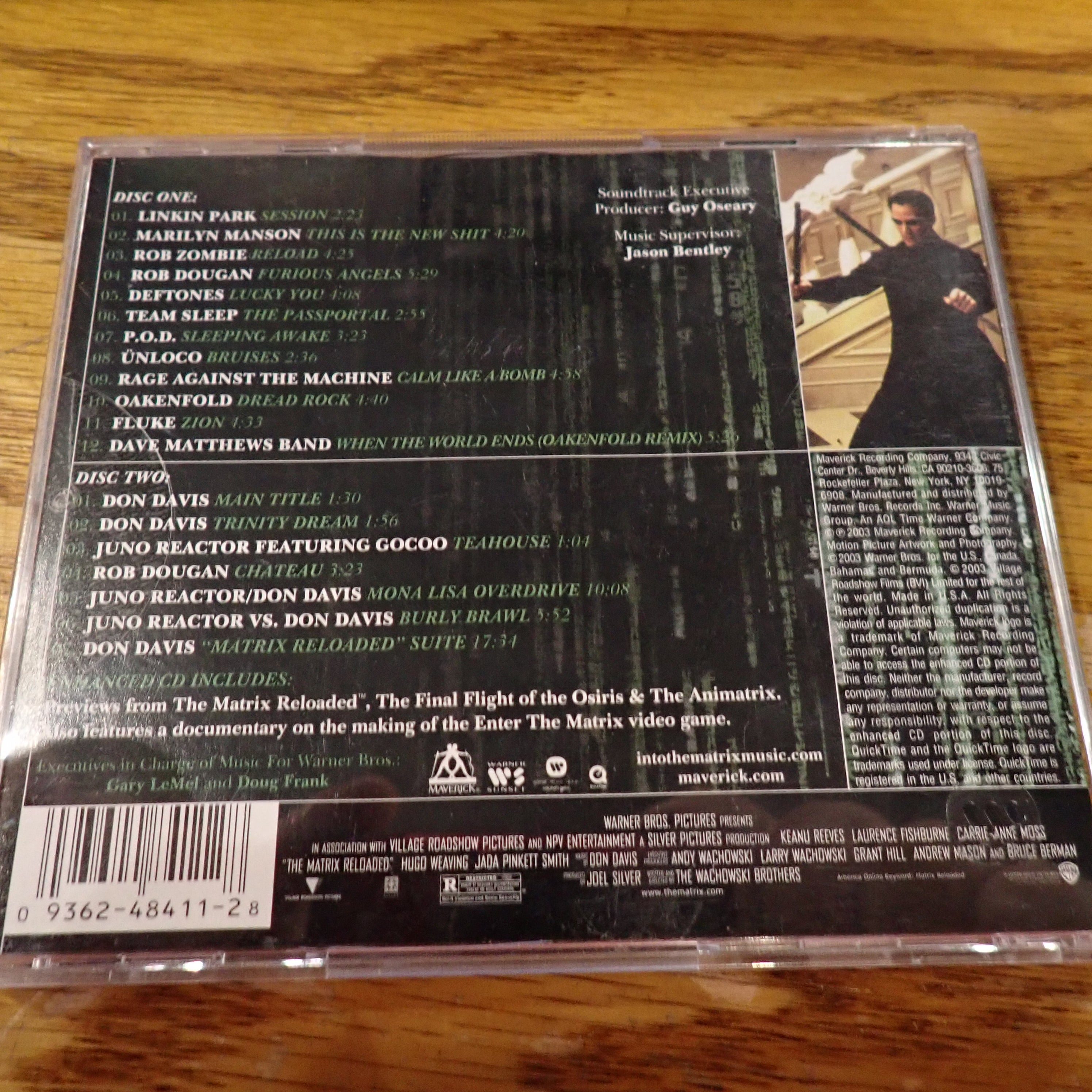 The Matrix Reloaded: The Album